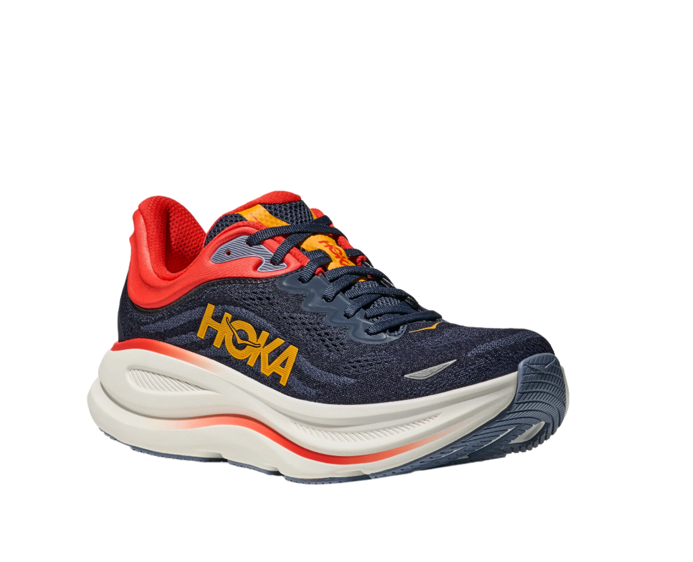  HOKA Men's Bondi 9 Ultra Cushioned Running Shoe - Varsity Navy/Nautical Blue、mySite、preschool7hills