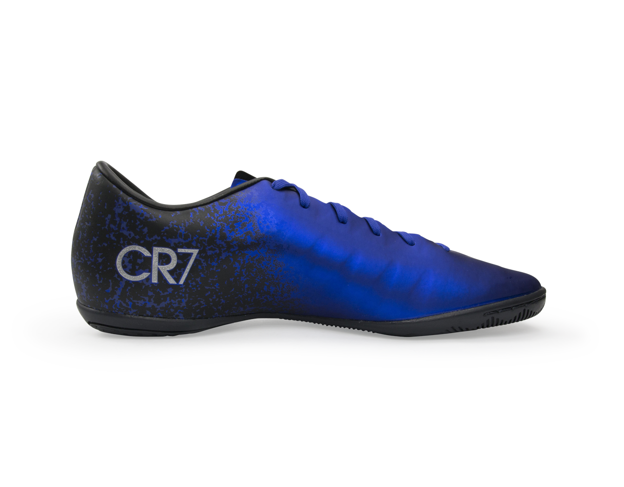 Nike Men's Mercurial Victory V CR7 Indoor Soccer Shoes Deep Royal Blue/Metallic Silver、mySite、noshort