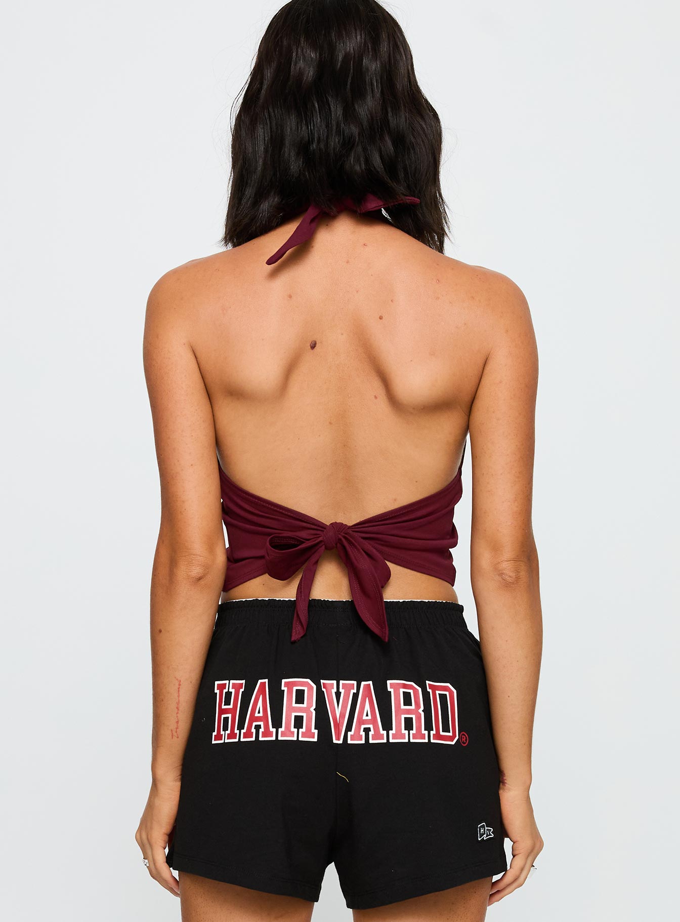Harvard Tailgate Halter Top Red、mySite、solidvoid