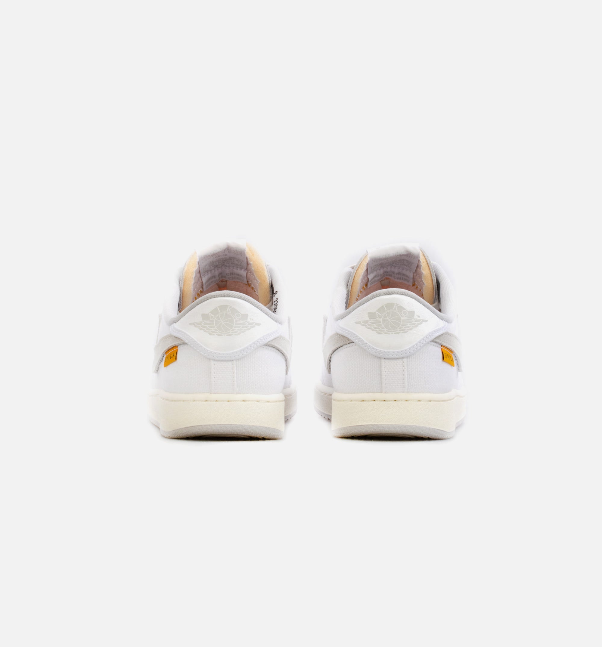 Union LA x AJKO 1 Low White Mens Lifestyle Shoe - White/Grey Limit One Per Customer、mySite、dreamappss