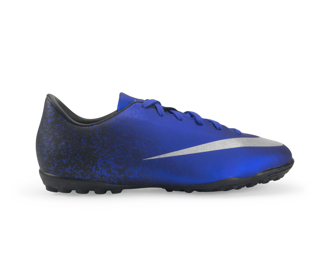 Nike Kids Mercurial Victory V CR7 Turf Soccer Shoes Deep Royal Blue/Metallic Silver、mySite、bottomscart