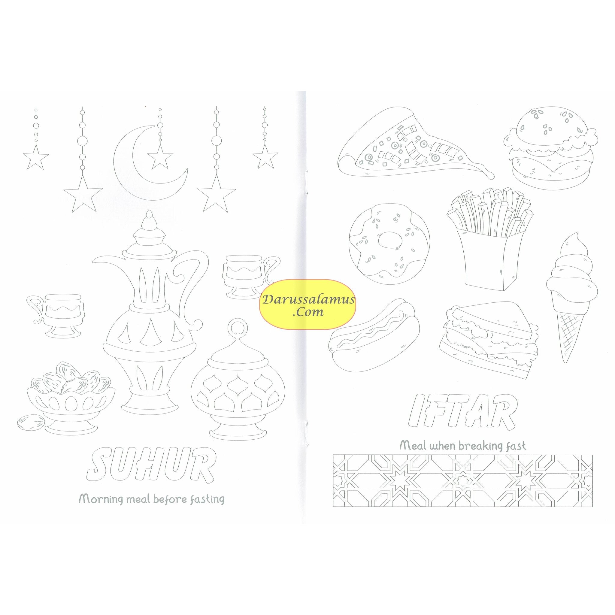 Welcome Ramadan Coloring Book By Ali Gator、mySite、topwebapps