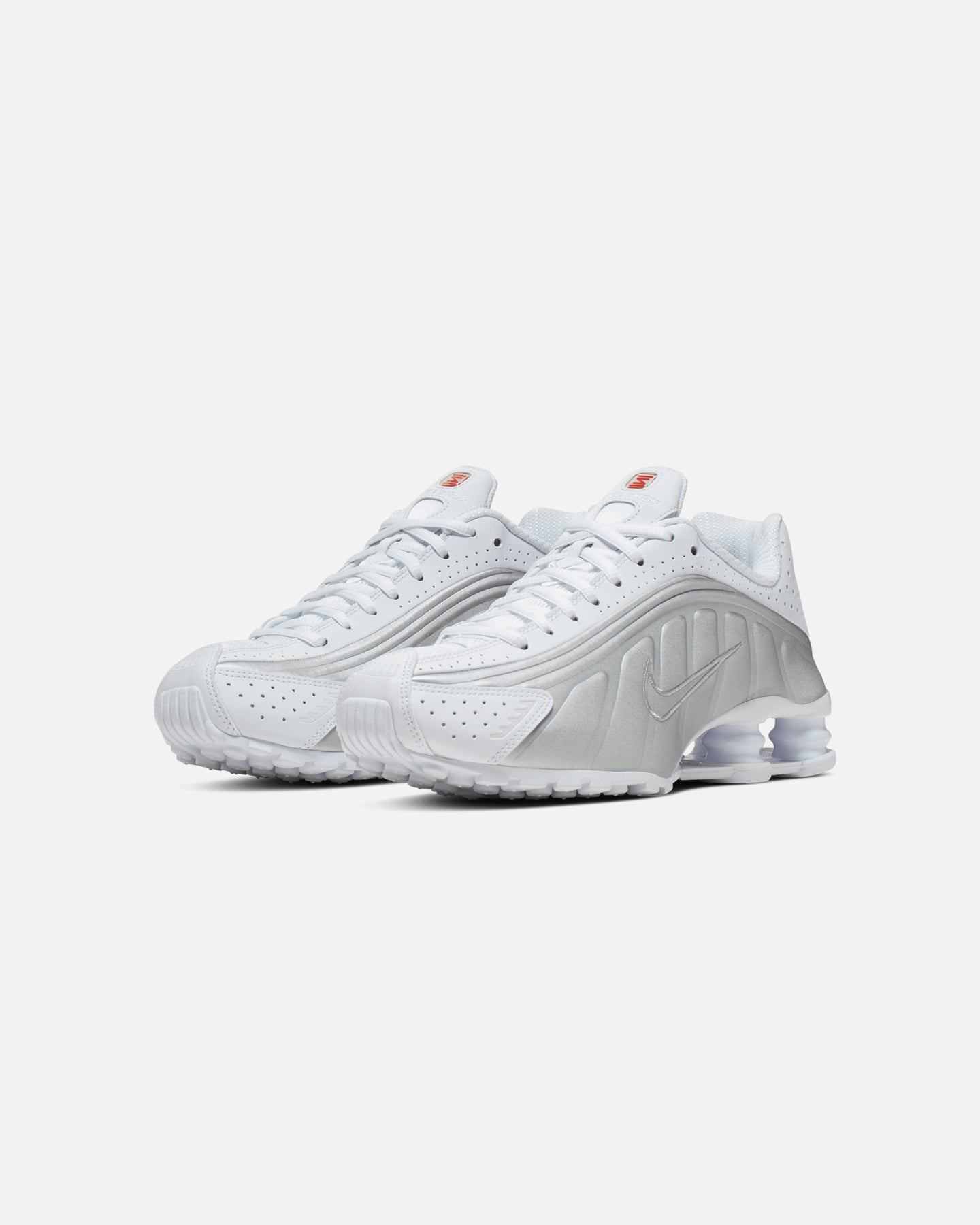 Nike Women's Shox R4 White/White、mySite、zt4zffjzw