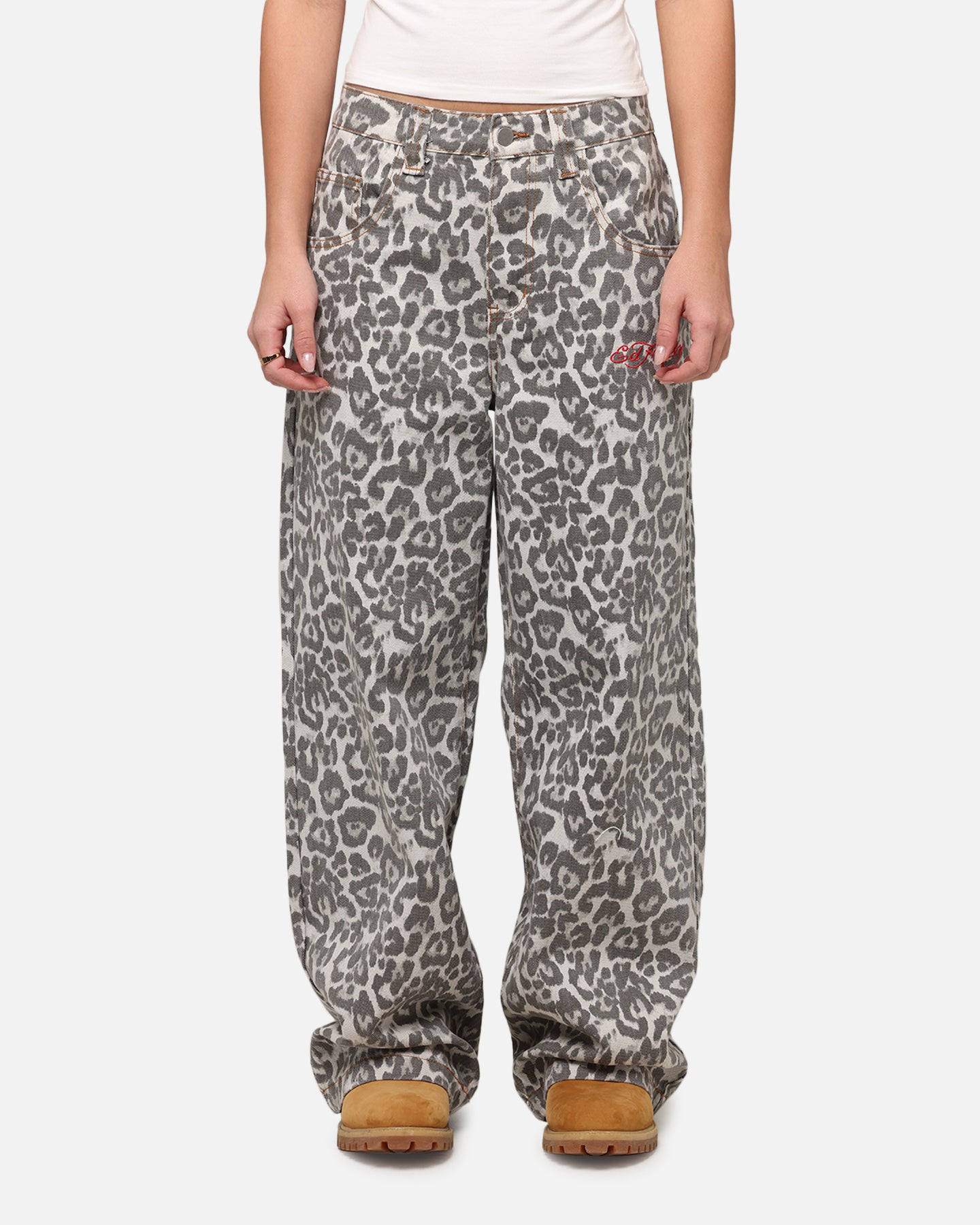 Ed Hardy Women's Leopard Jeans Leopard、mySite、zt4zffjzw