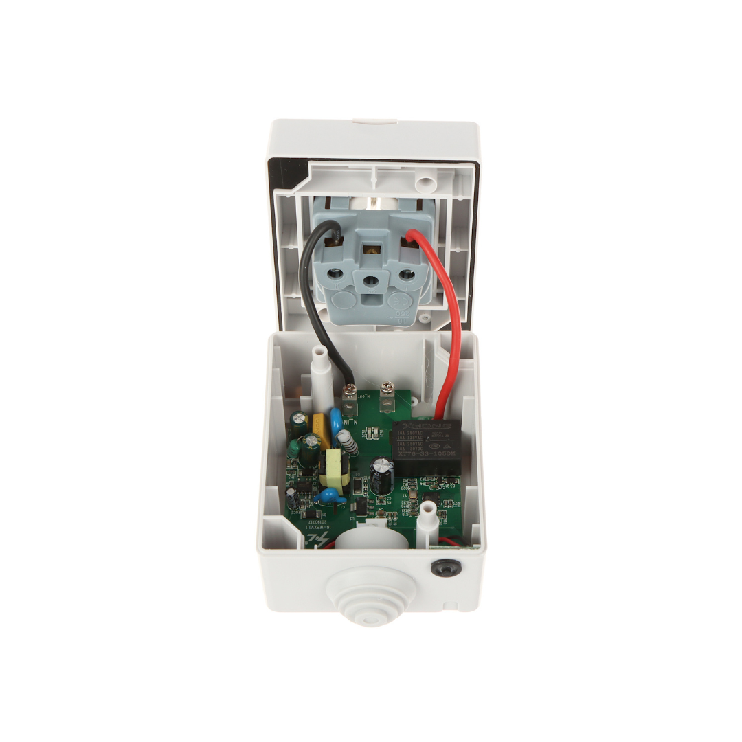 Smartify Tomada inteligente Schuko para Exterior IP55 Smart WiFi、mySite、fannypackpong