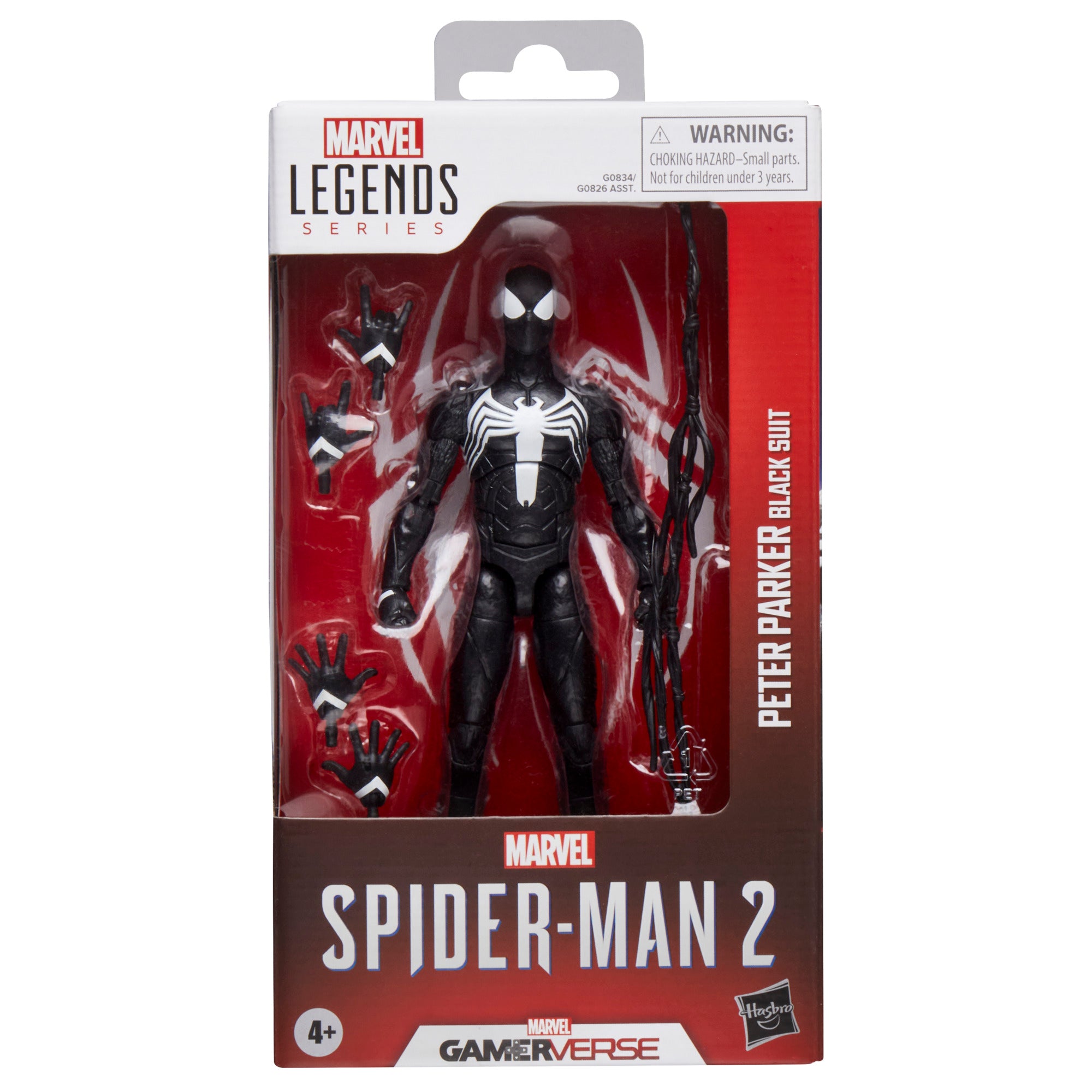 Marvel Legends Series Gamerverse Peter Parker Black Suit (Spider-Man 2 Video Game)、mySite、hgirdovlk