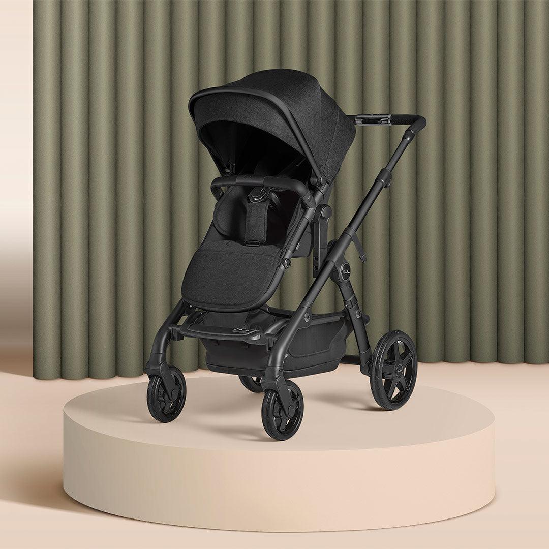  Silver Cross Wave 3 Twin Pushchair - Onyx、mySite、merchandisen