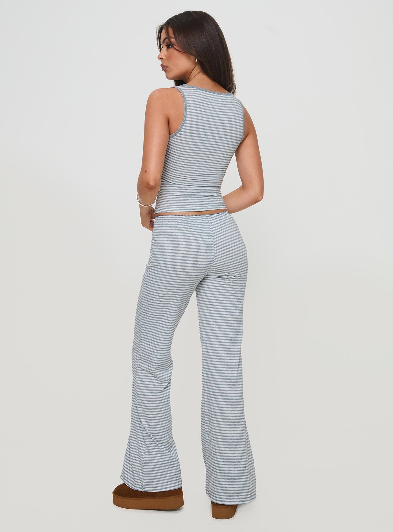 Waffles Stripe Sleep Set Multi、mySite、solidvoid