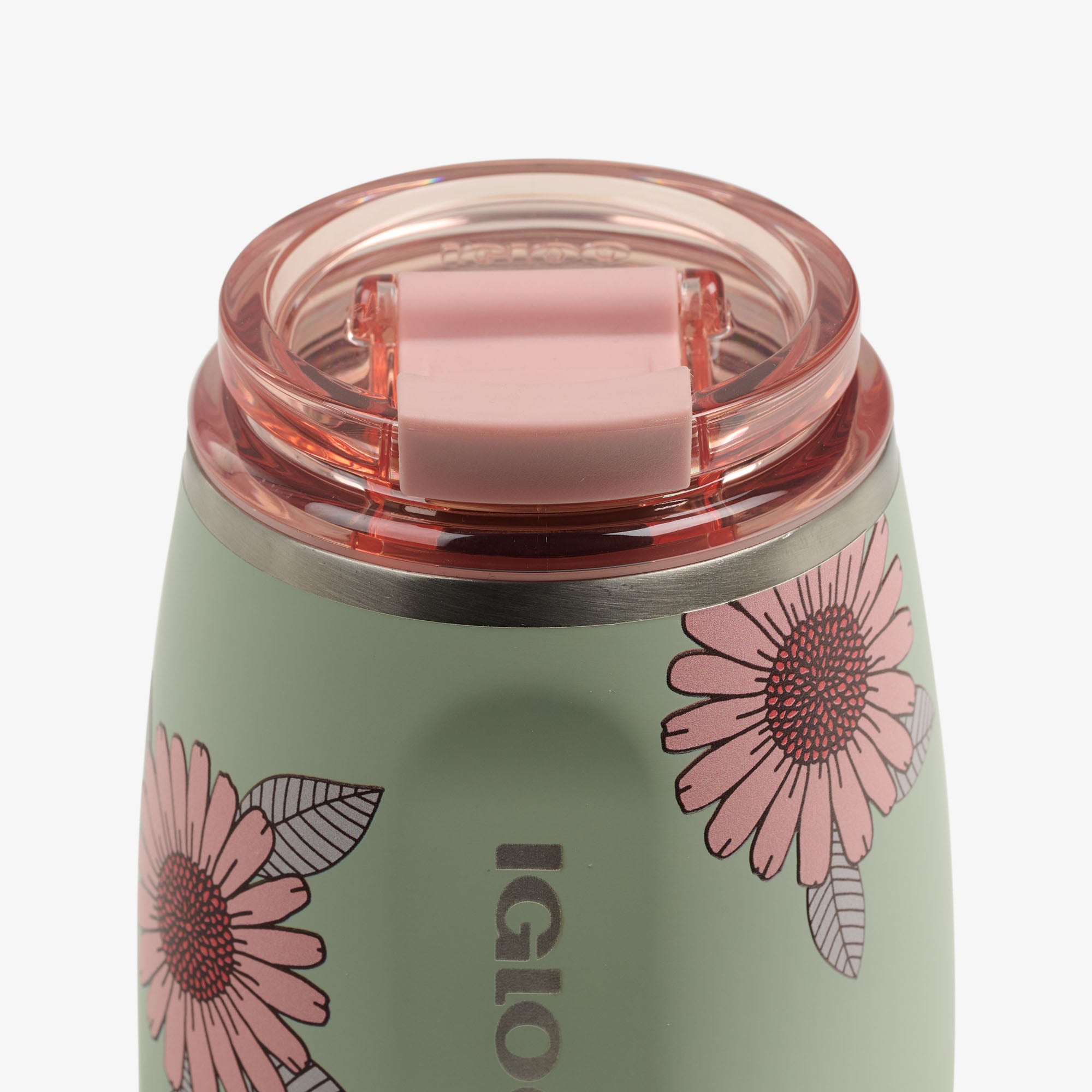 Floral 10 Oz Wine Tumbler、mySite、noshort