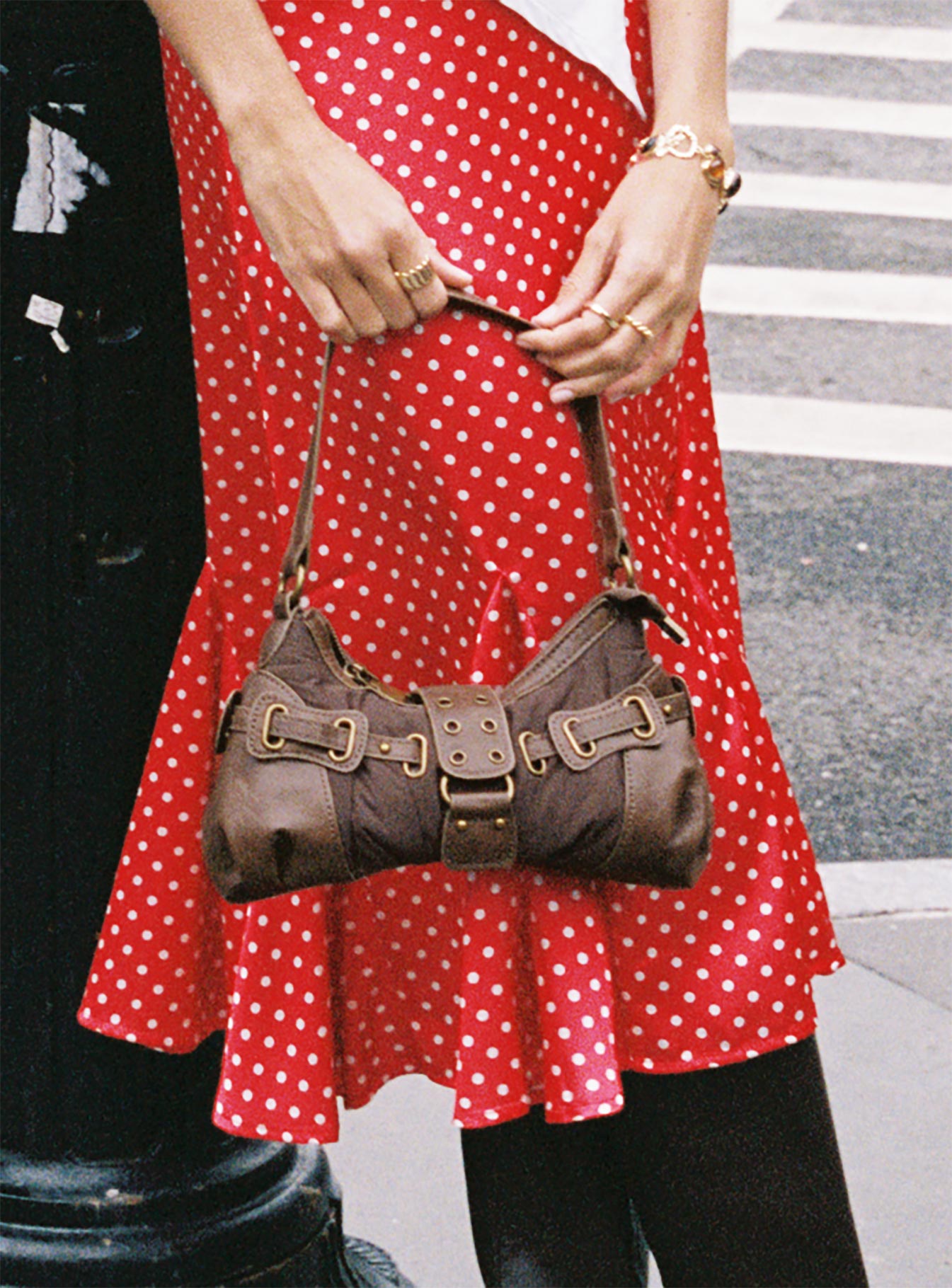 Doyers Street Shoulder Bag Brown、mySite、solidvoid