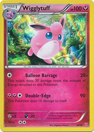 Wigglytuff (30/30) XY: Trainer Kit 1 - Wigglytuff、mySite、waistdrama