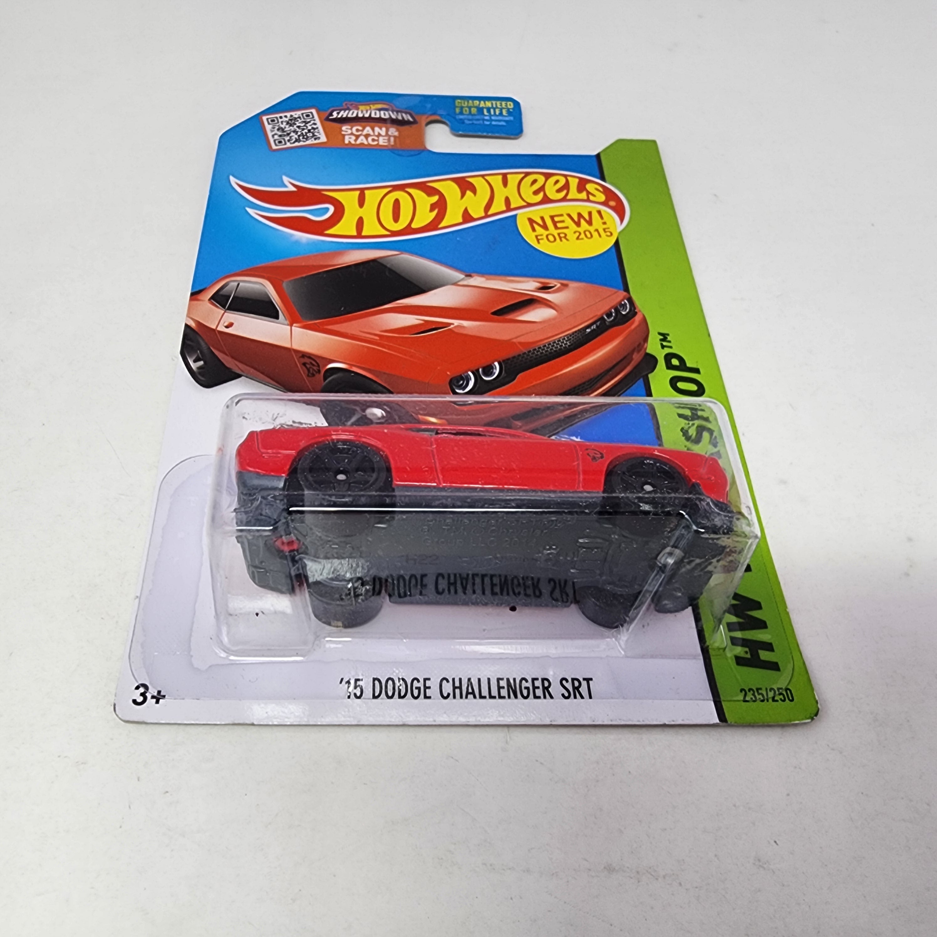 '15 Dodge Challenger SRT Hellcat #235 * RED * Hot Wheels 2015、mySite、hgirdovlk