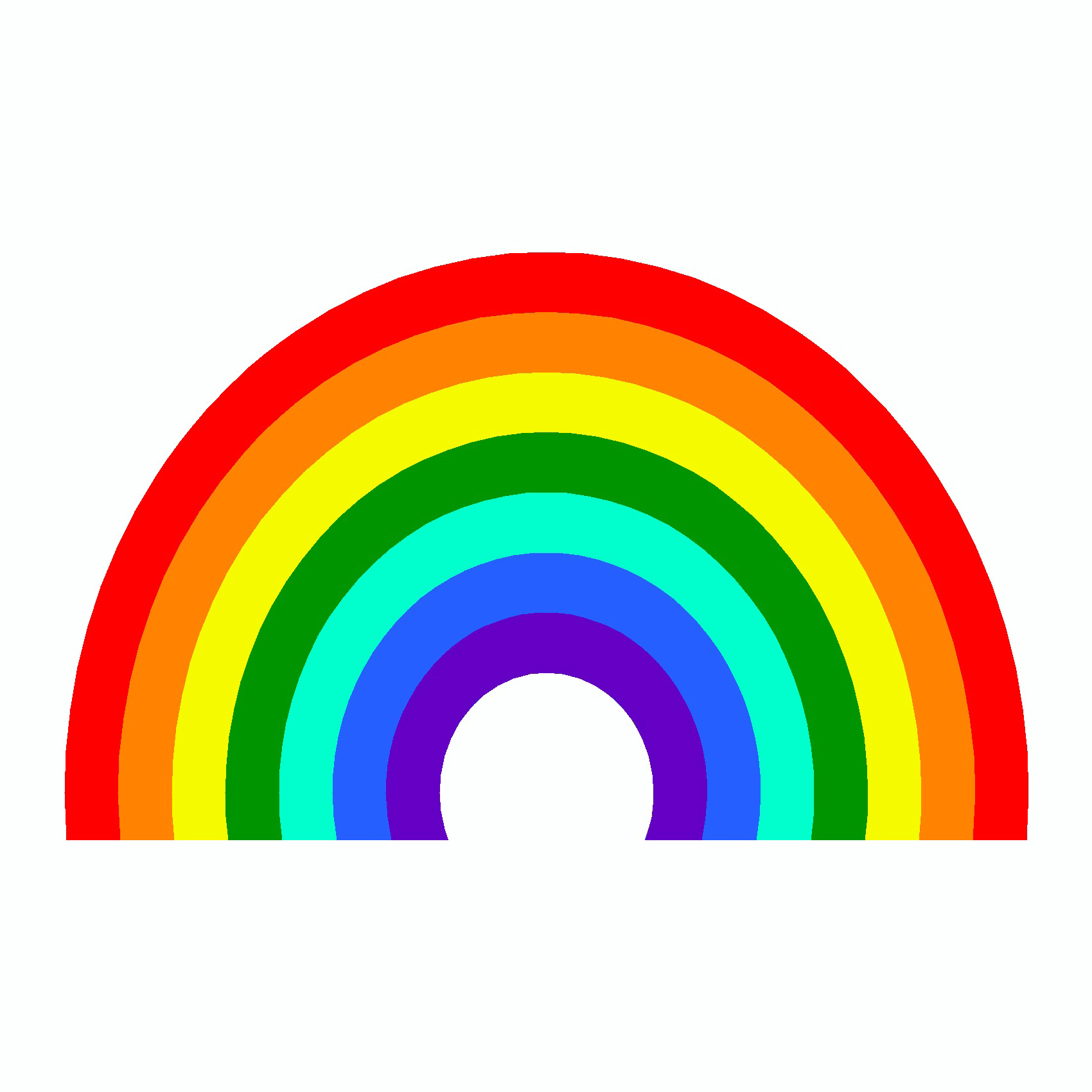  Rainbow Vinyl Sticker Decal、mySite、ghnorth