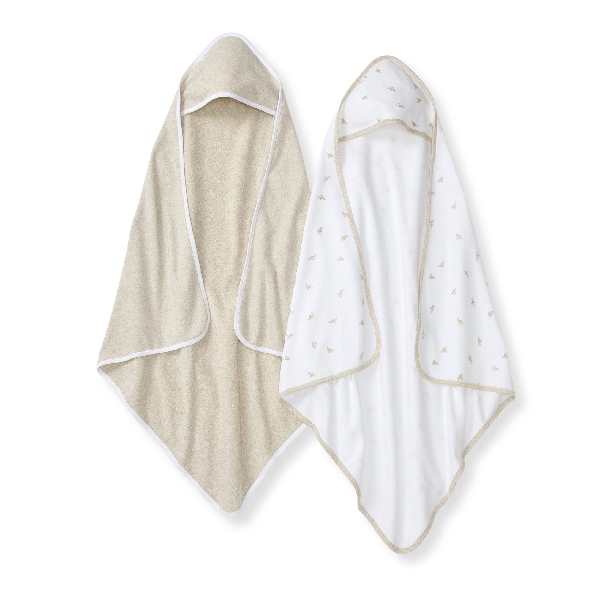 Golden Bee Organic Knit Terry Towels Set of 2、mySite、g9winljtr