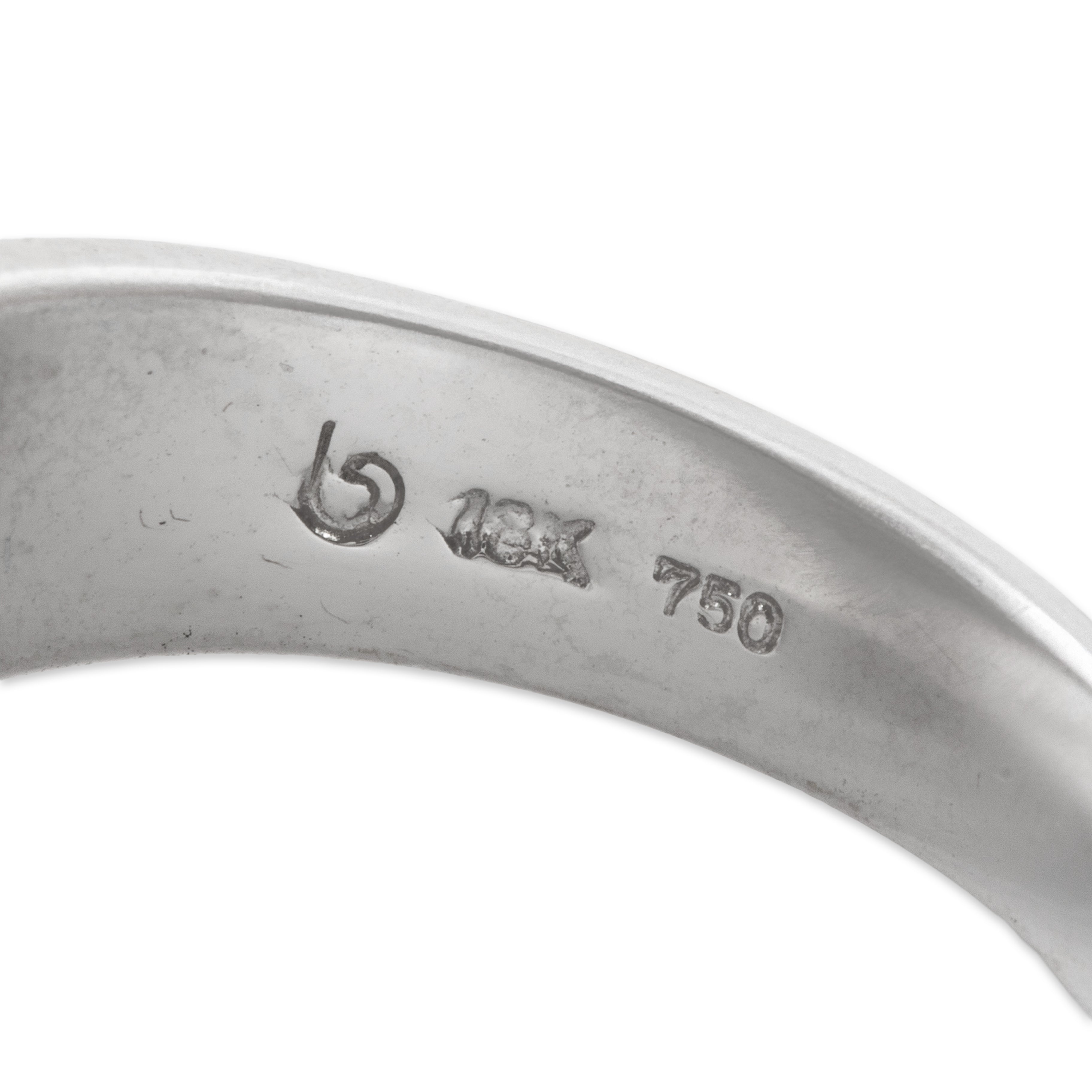 Vintage 18k White Gold Ruby 1.00cttw Pink Sapphire Spinning Flower Ring、mySite、hinf8tx79