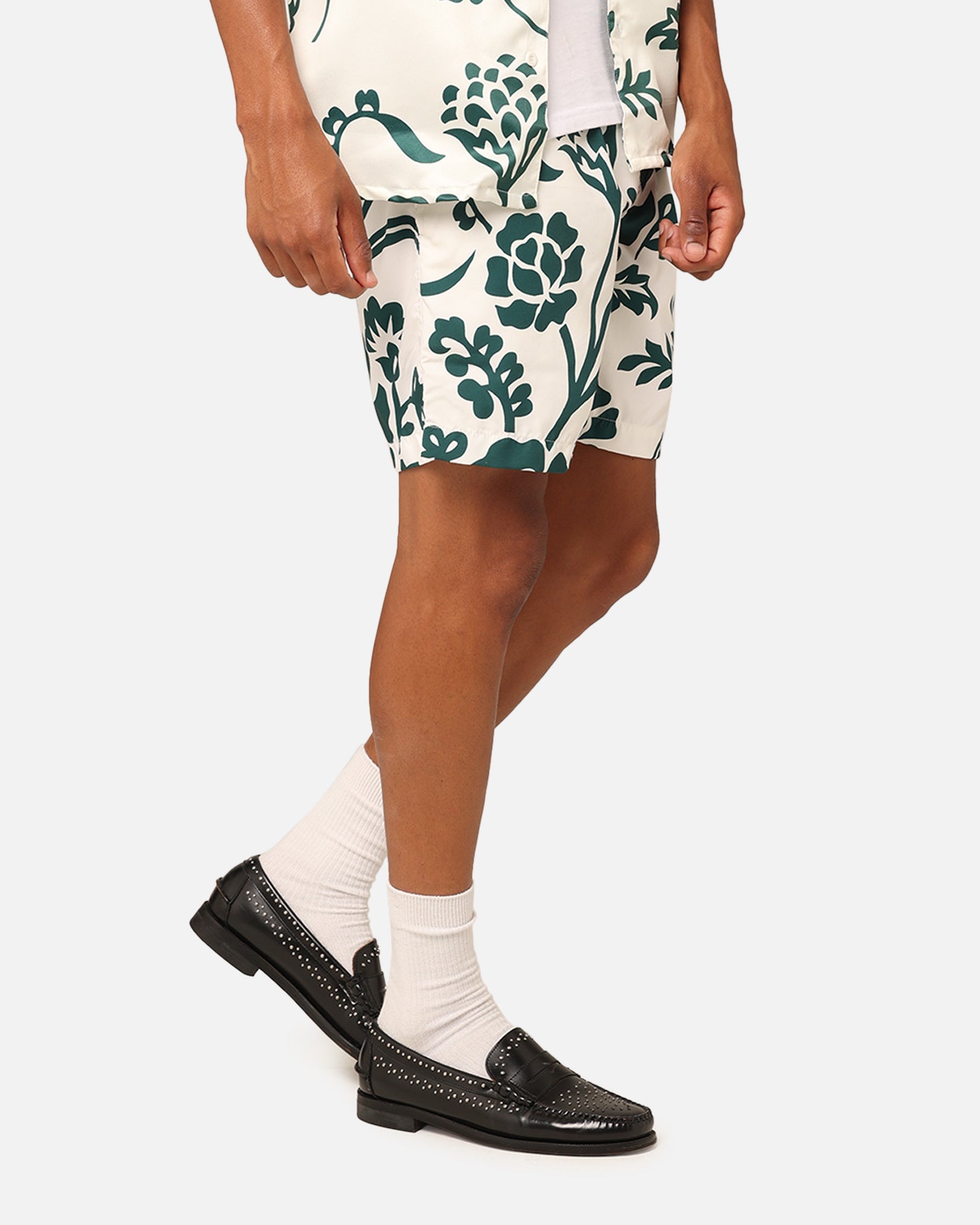 XXIII James Shorts Cream/Green、mySite、zt4zffjzw