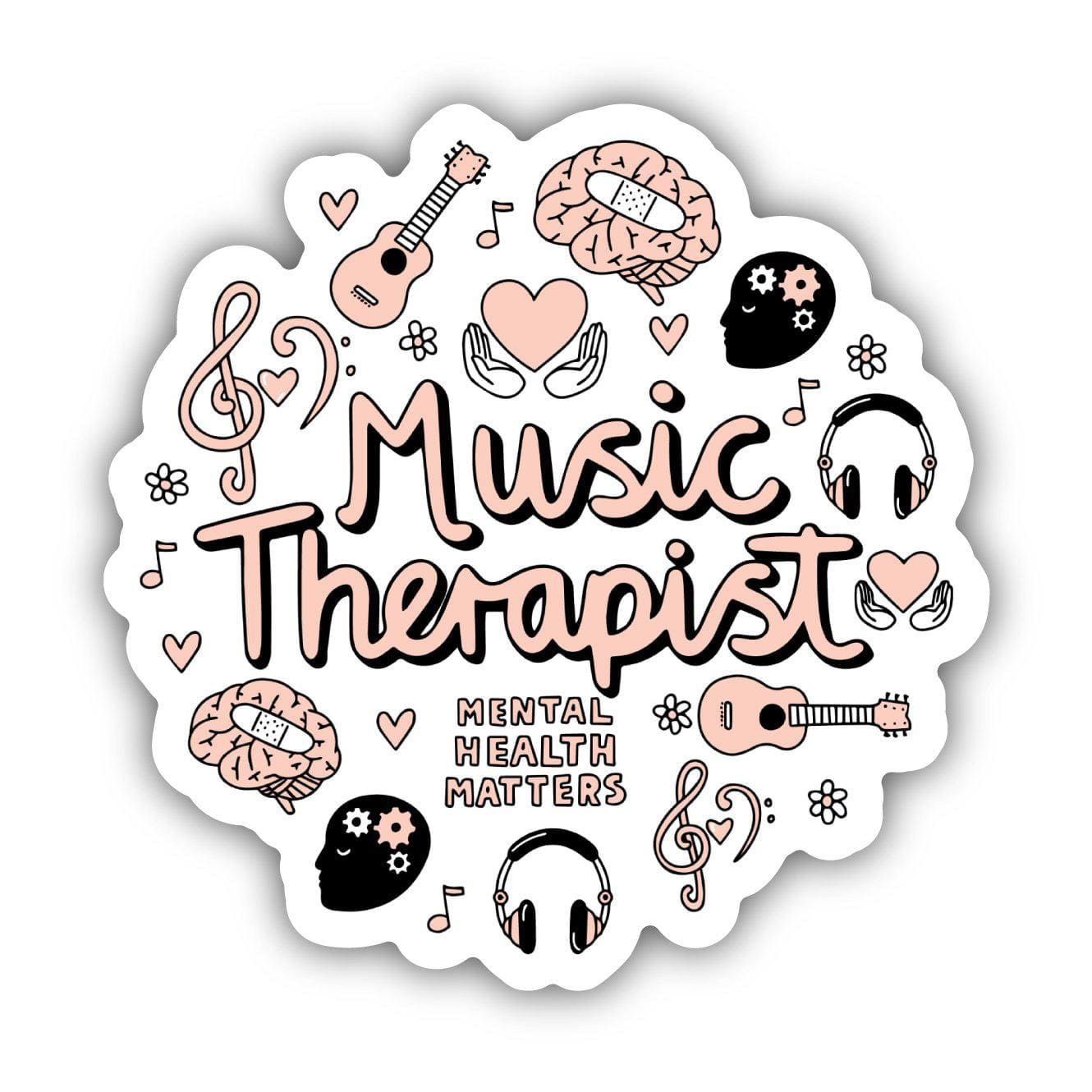  Music Therapist Sticker、mySite、elrpsem3k