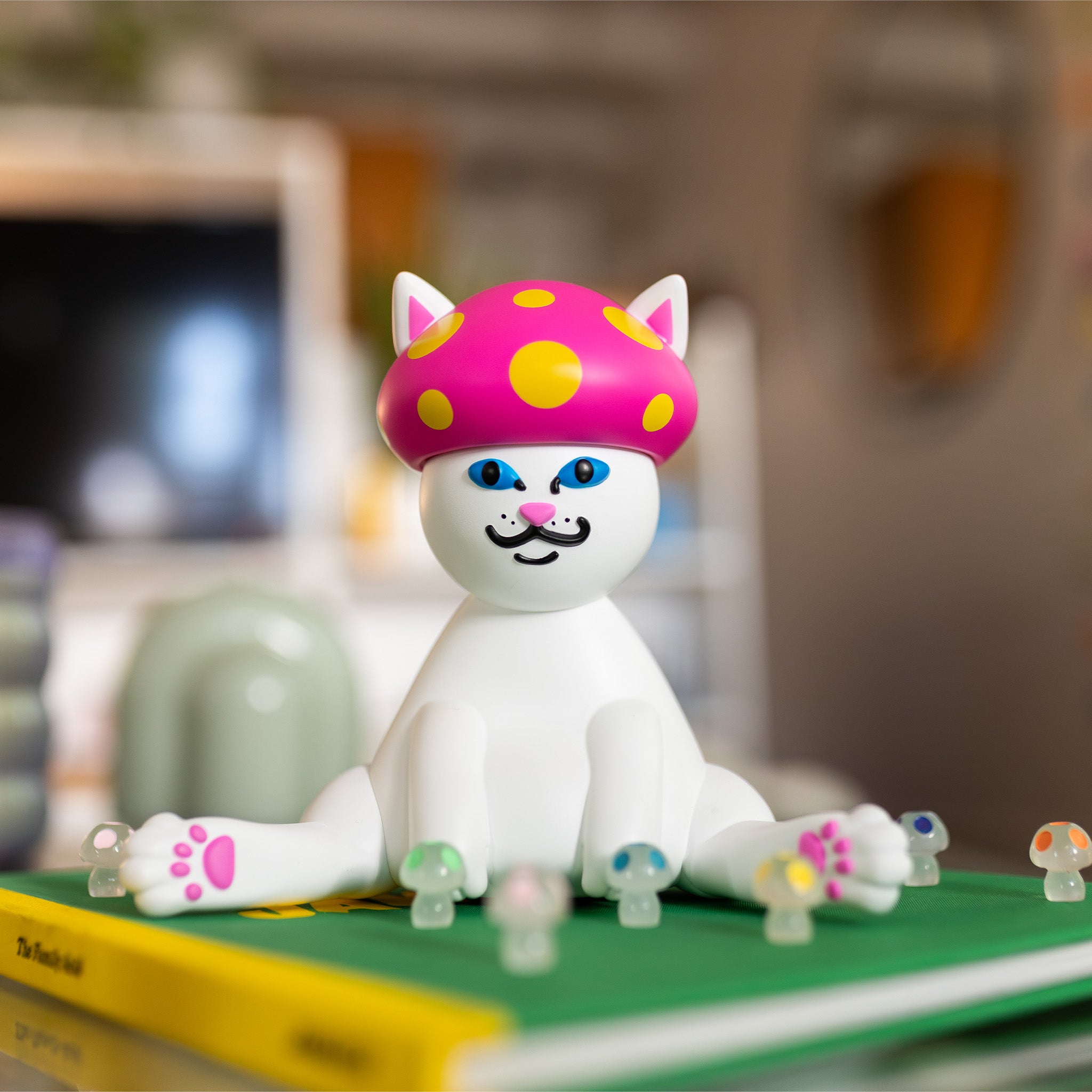  Psychedelic Nerm Grinder (White)、mySite、merchandisen