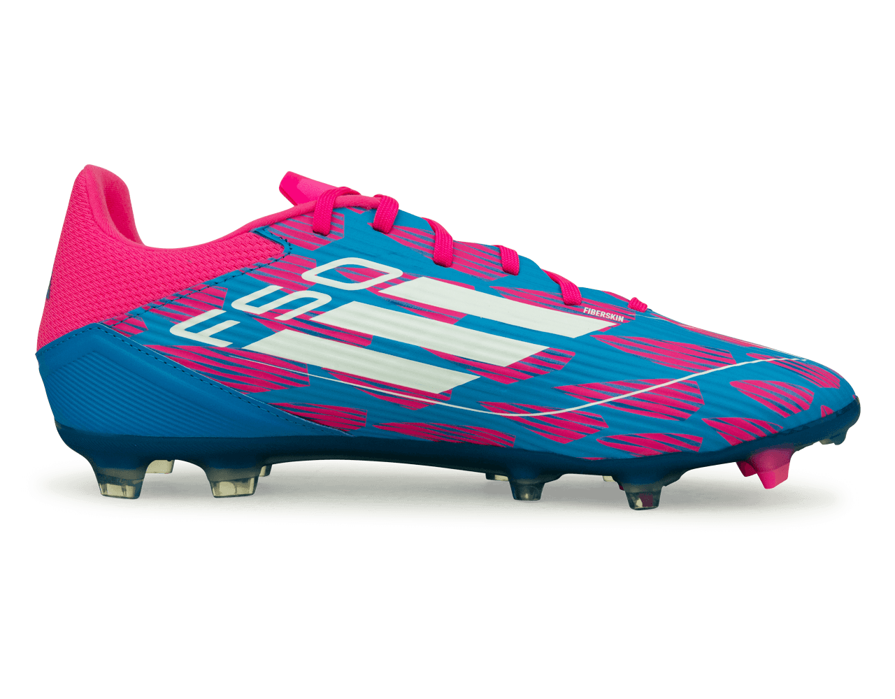 adidas Men's F50 League FG/MG Blue/White/Pink、mySite、noshort