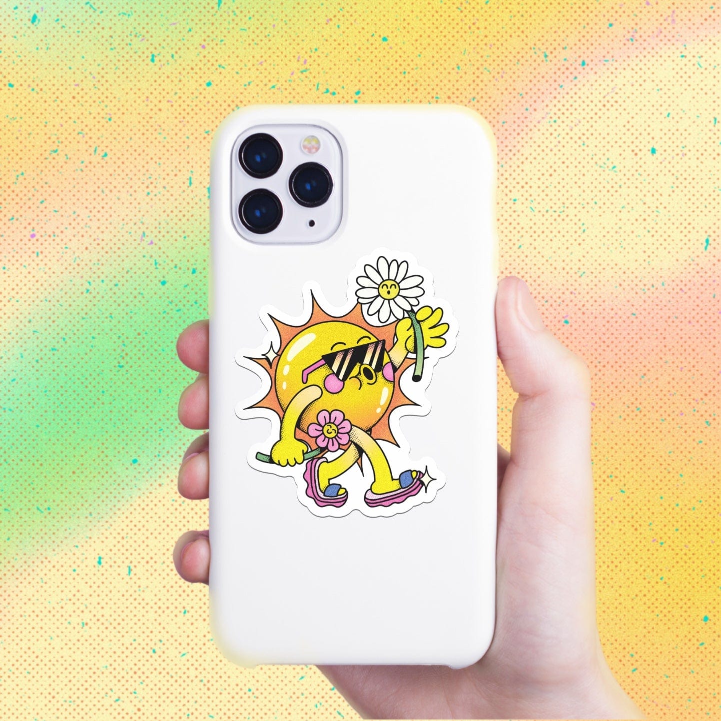  Walking On Sunshine Sticker、mySite、ghnorth