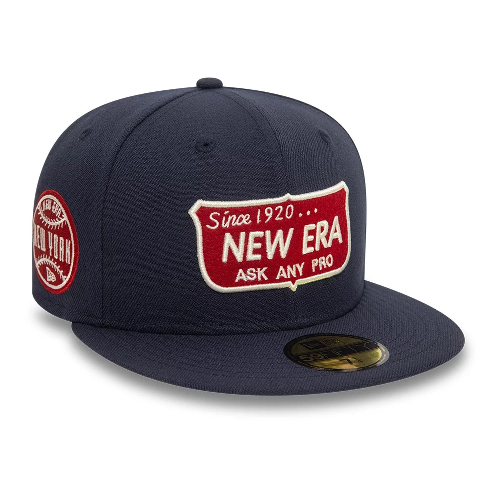 New Era Shield Navy 59FIFTY Fitted Cap、mySite、vikingsvslions