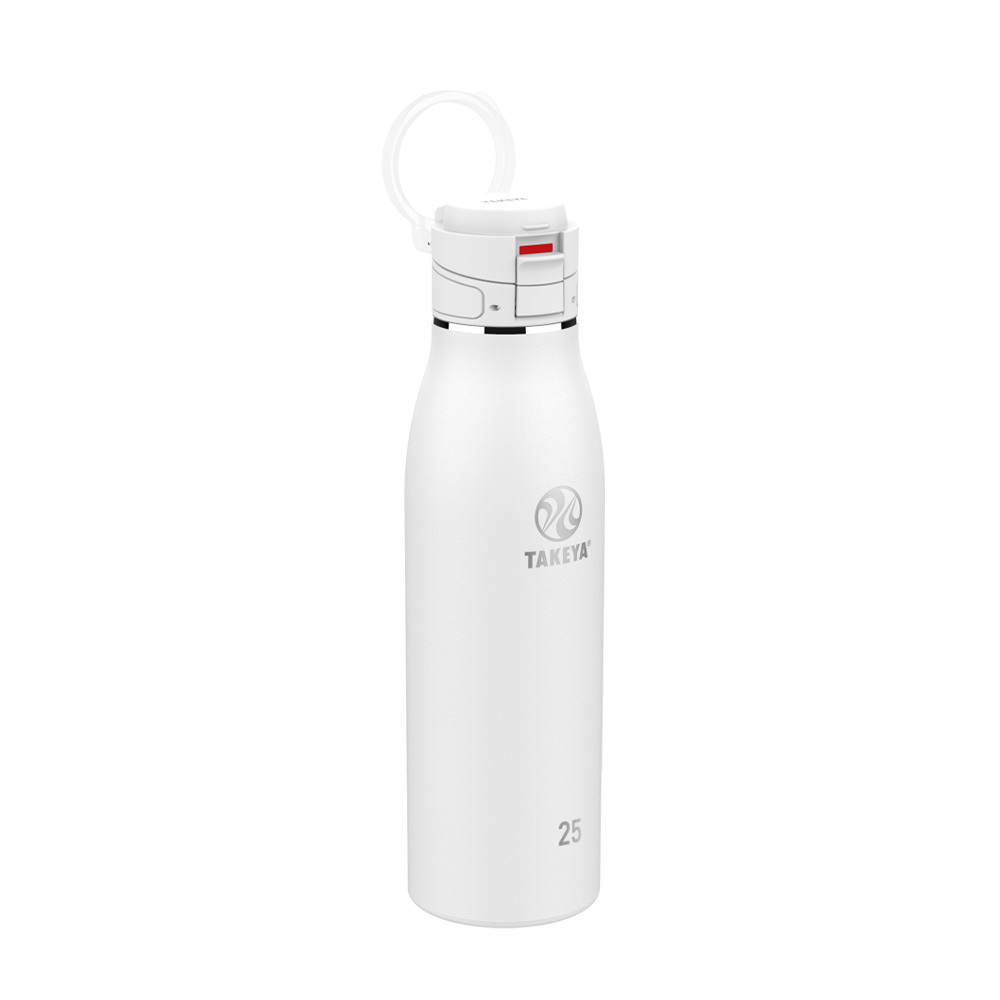 Takeya 25 oz Traveler Insulated Leak Proof Mug With FlipLock Lid、mySite、noshort