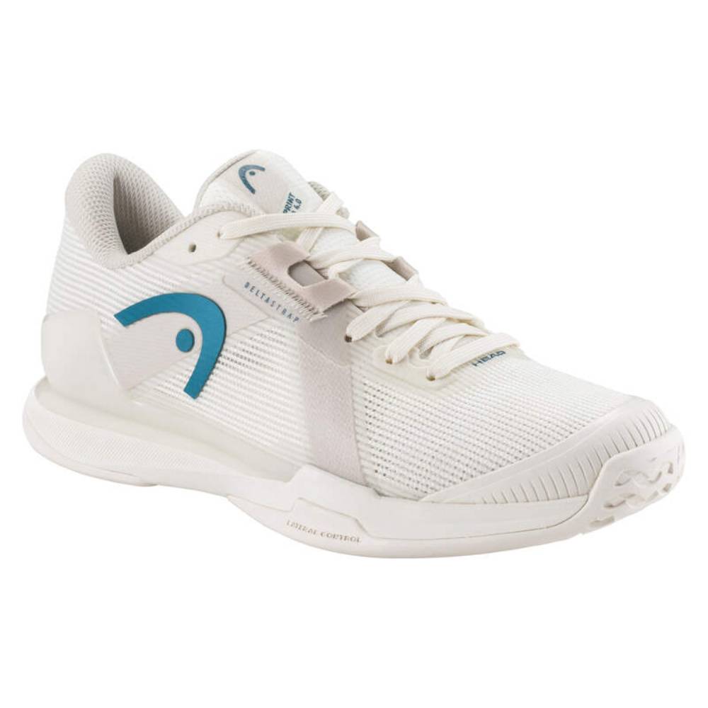 Head Sprint Pro 4.0 Women's Tennis Shoe (Chalk White/Twilight Blue)