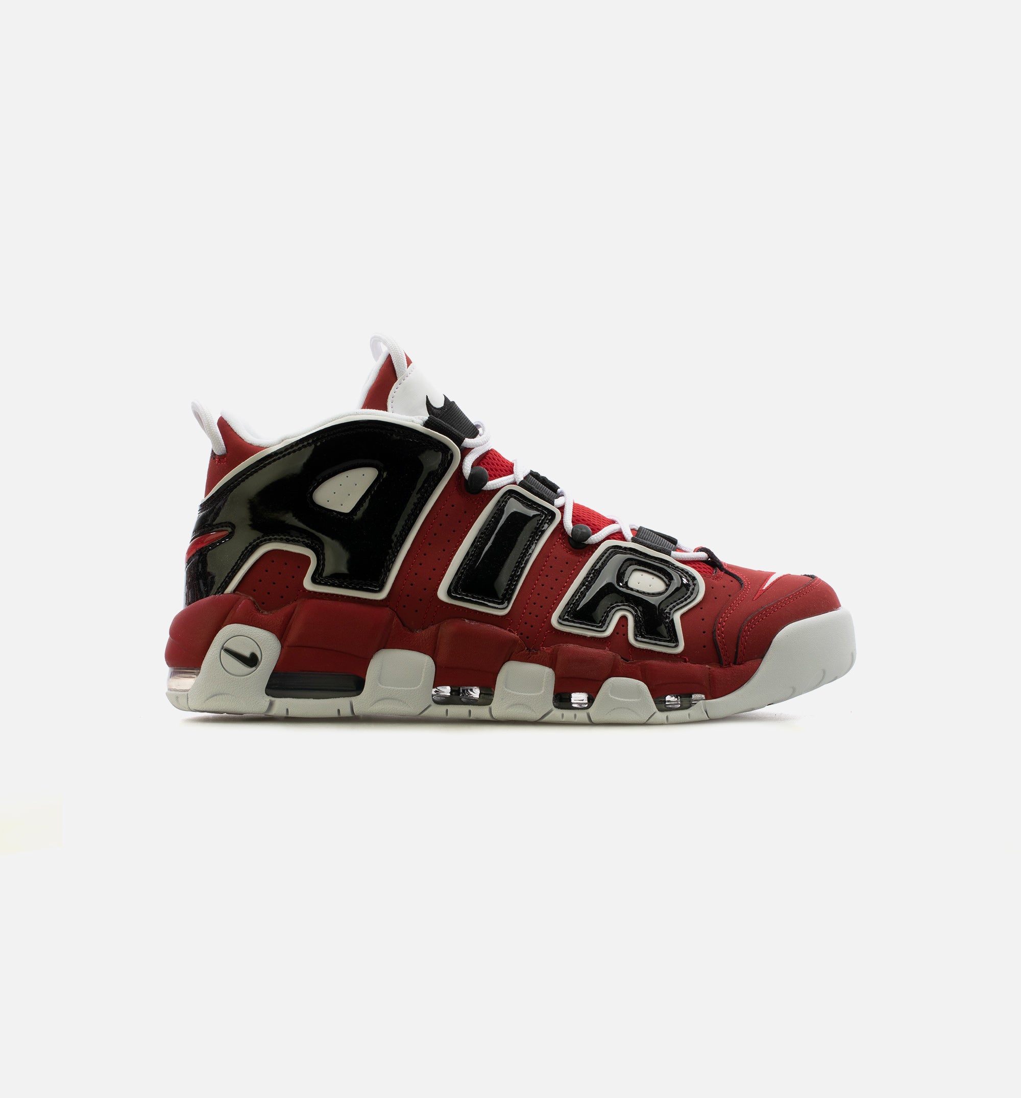 Air More Uptempo Bulls Mens Lifestyle Shoe - Red/Black、mySite、dreamappss