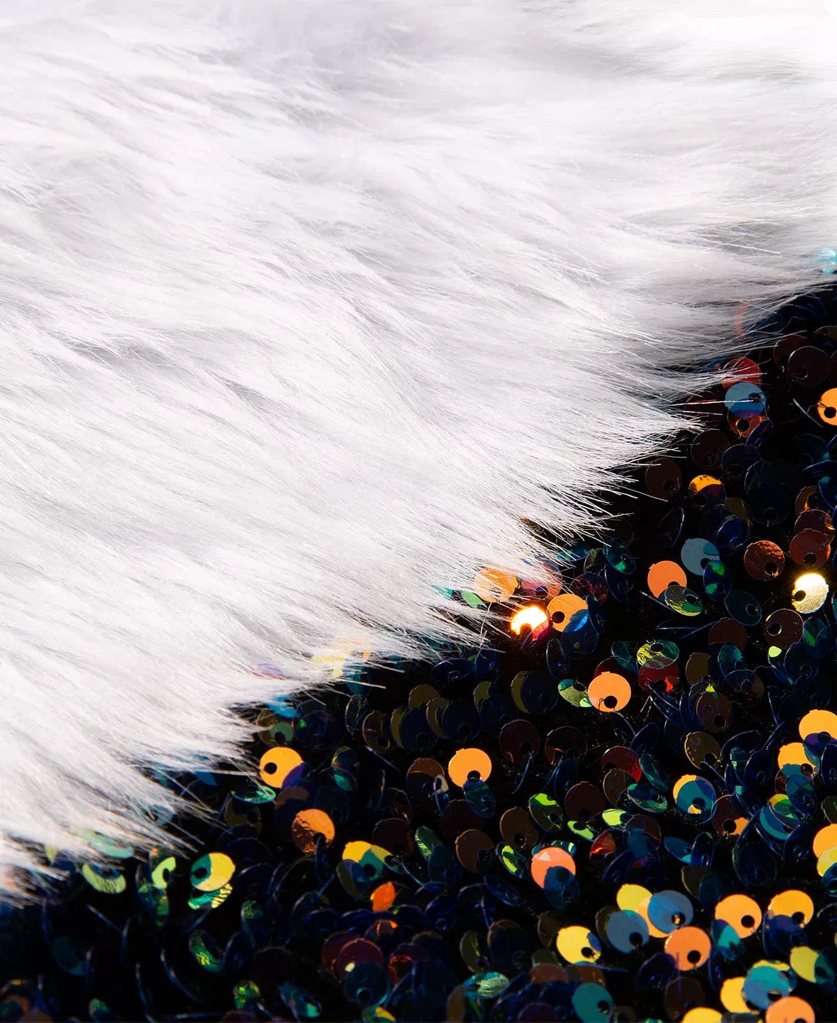 Sequin Christmas Stocking Candy and Gift Pouch Imported Polyester、mySite、g9winljtr