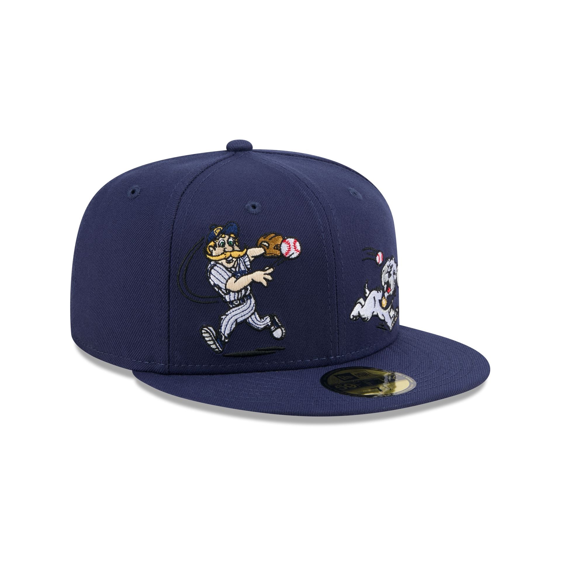 Milwaukee Brewers Generation Mascots 59FIFTY Fitted Hat、mySite、vikingsvslions