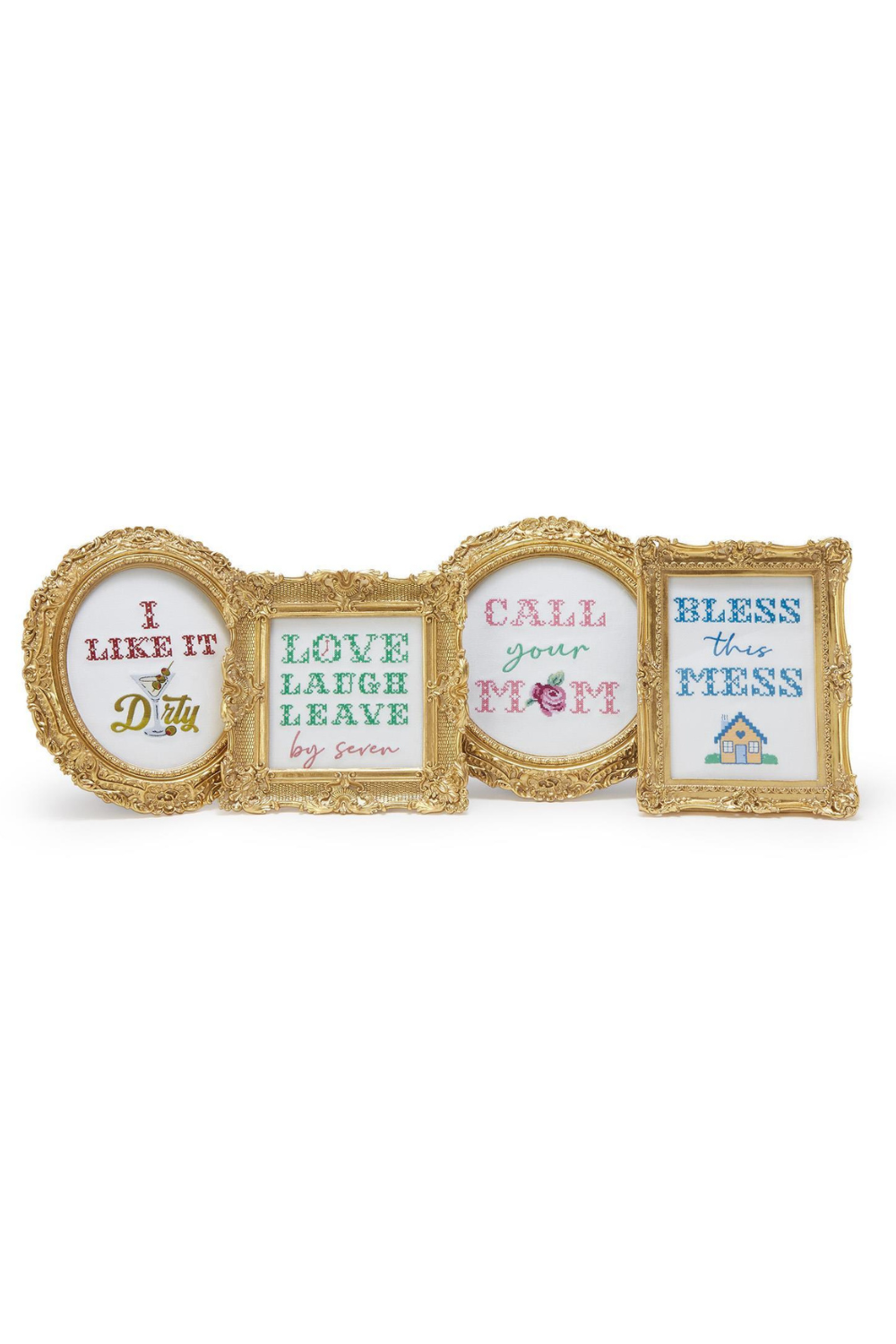 Embroidered Cross Stitch Framed Wall Art、mySite、hinf8tx79