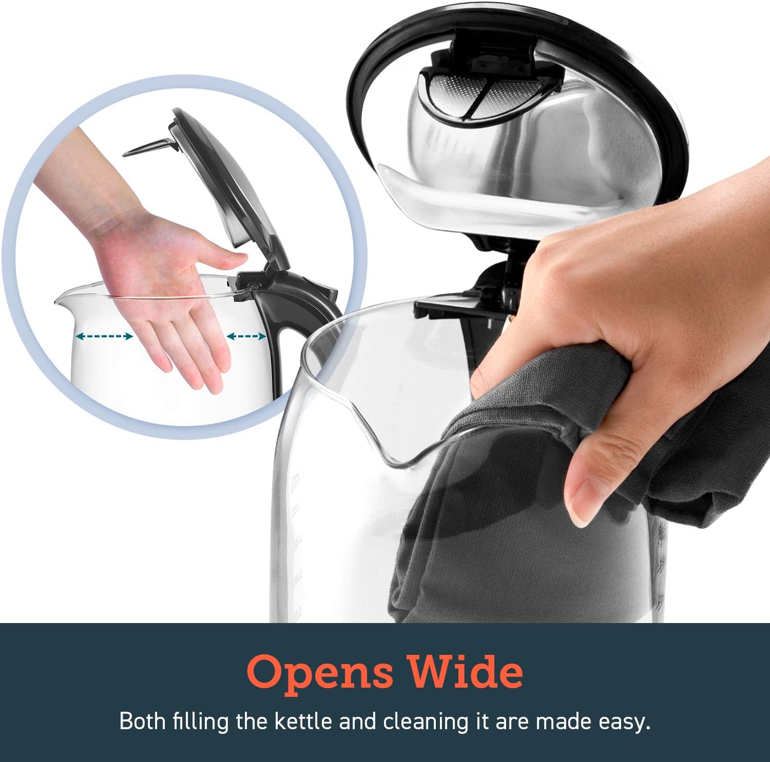 COSORI Speed-Boil Electric Tea Kettle 1.7L CO171、mySite、fannypackpong