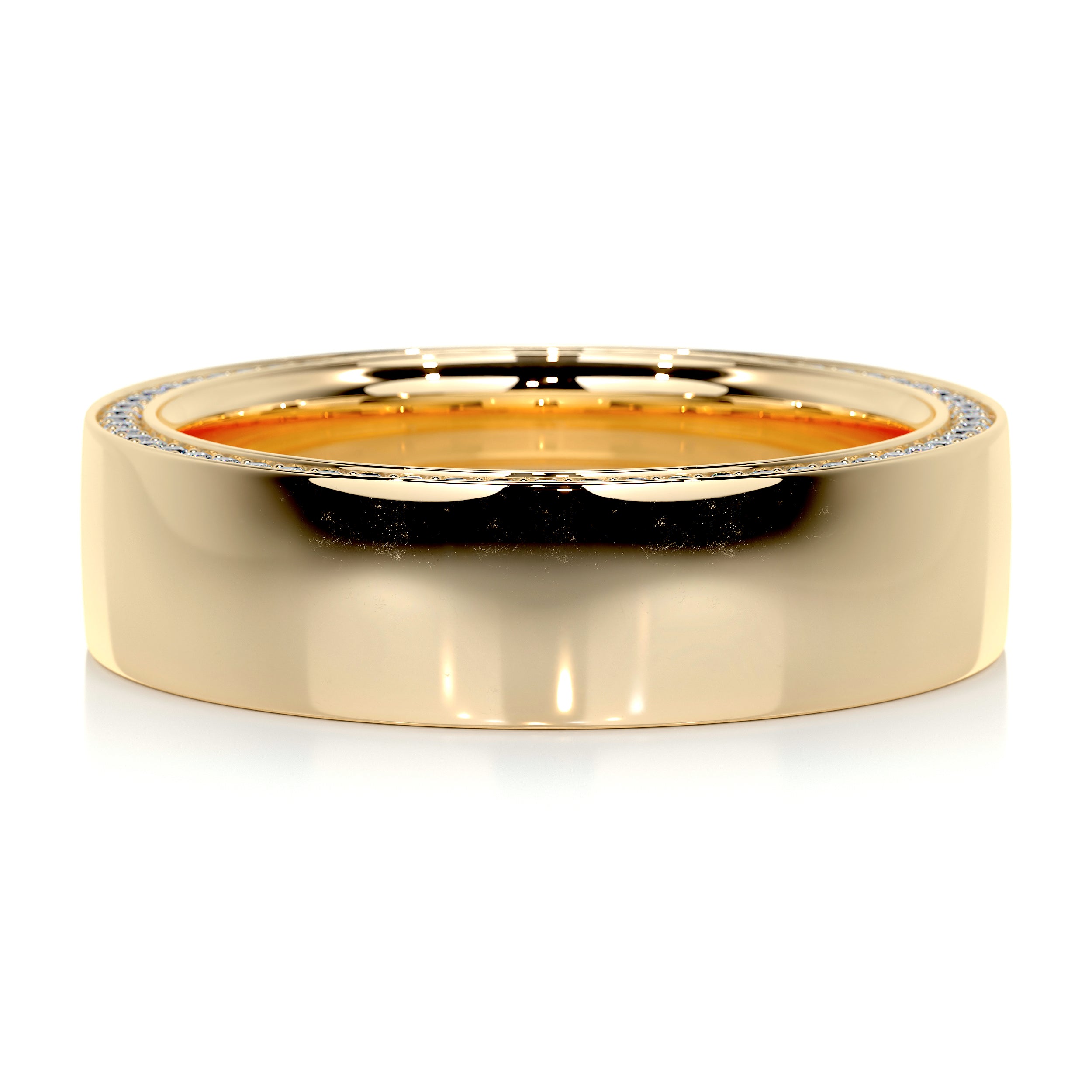 Greg Men's Diamond Wedding Band (0.50 Carat) -18K Yellow Gold、mySite、hinf8tx79