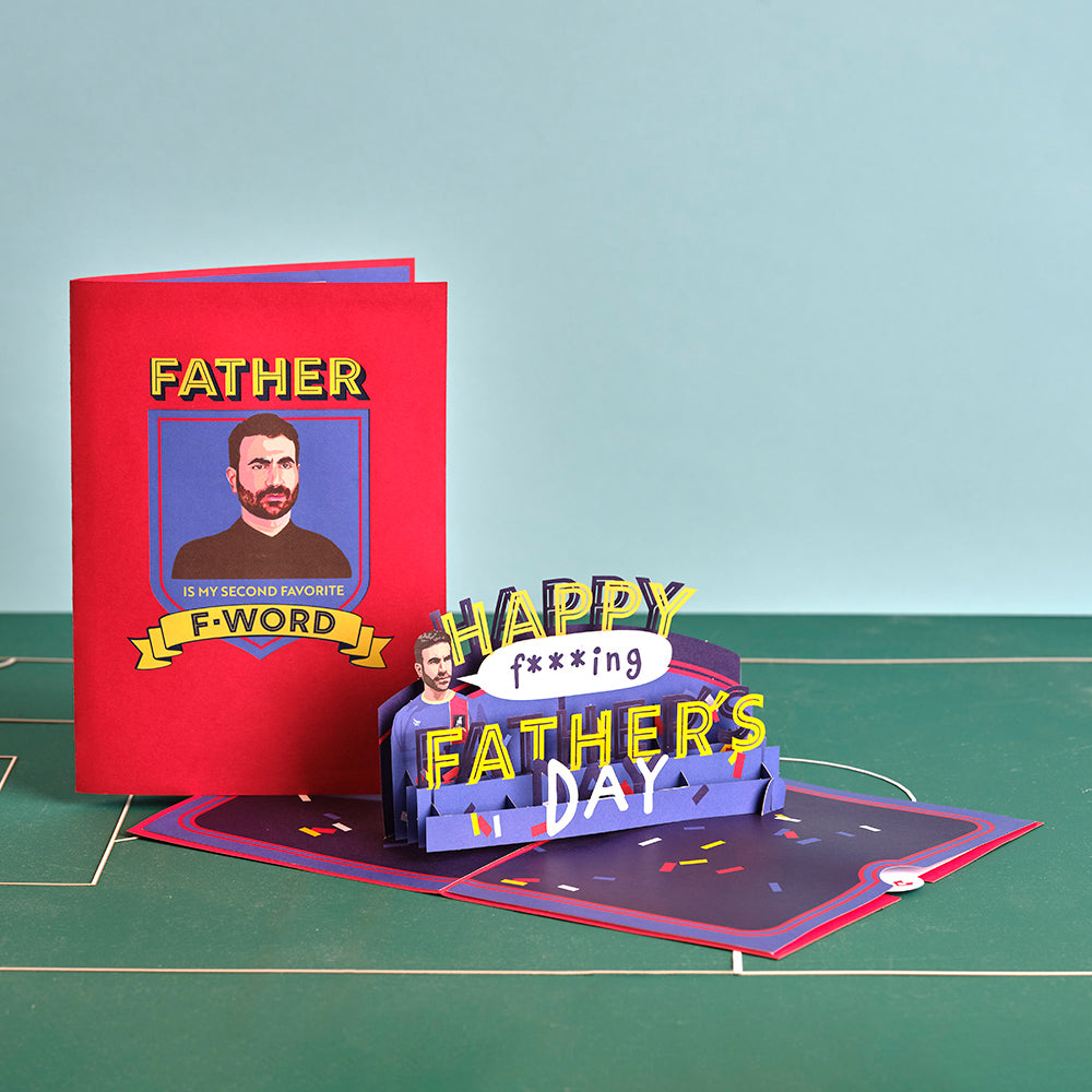 Ted Lasso Happy Father's Day Pop-Up Card、mySite、solidvoid