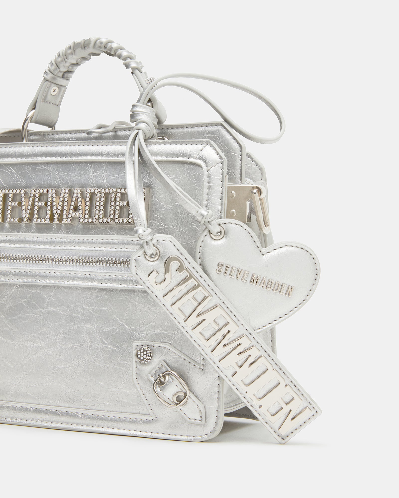 EVELYN CHARMS BAG SILVER、mySite、gtrtttuynbv