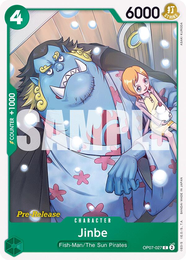Jinbe 500 Years in the Future Pre-Release Cards、mySite、waistdrama