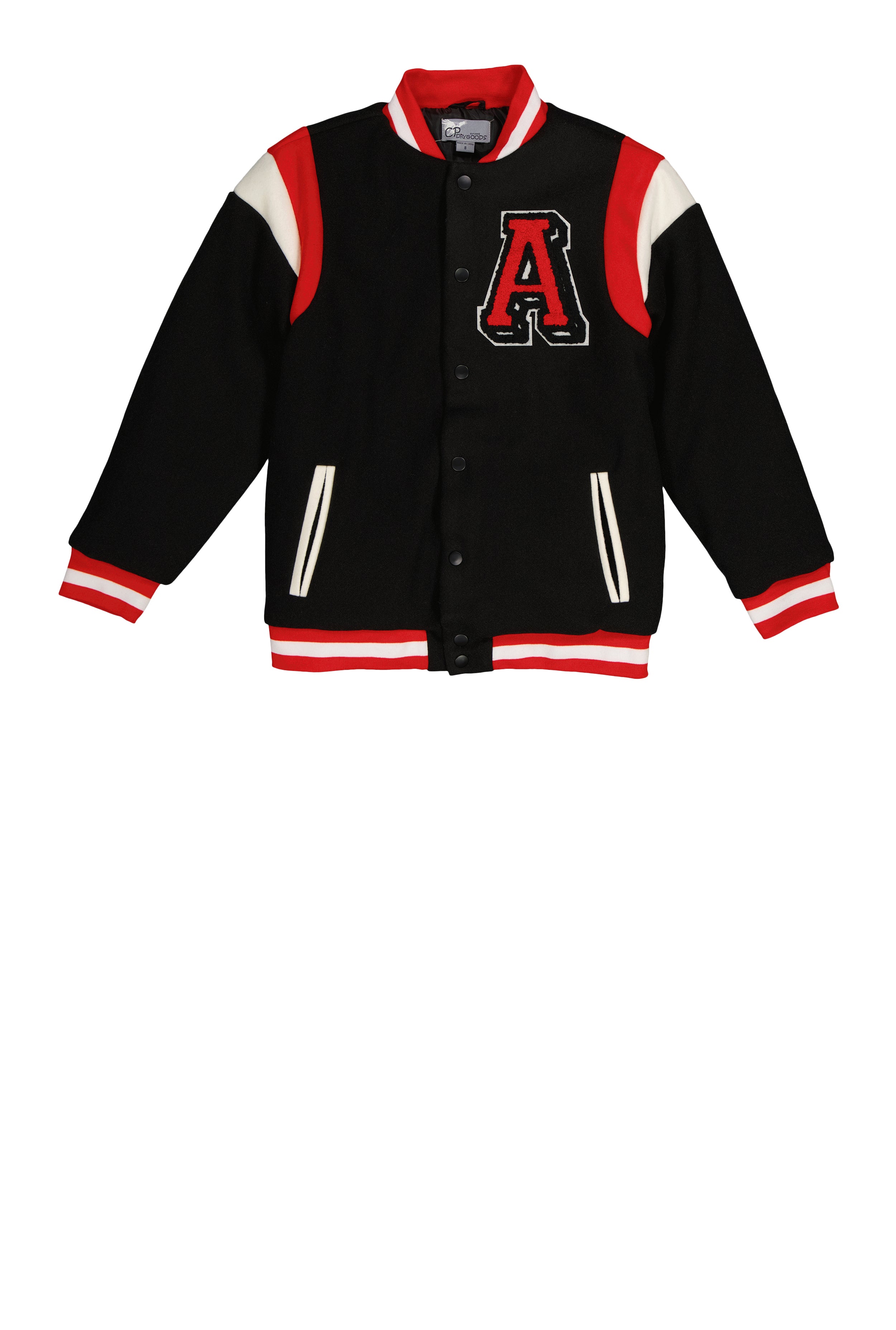Boys Graphic Letterman Jacket、mySite、camillekostekn