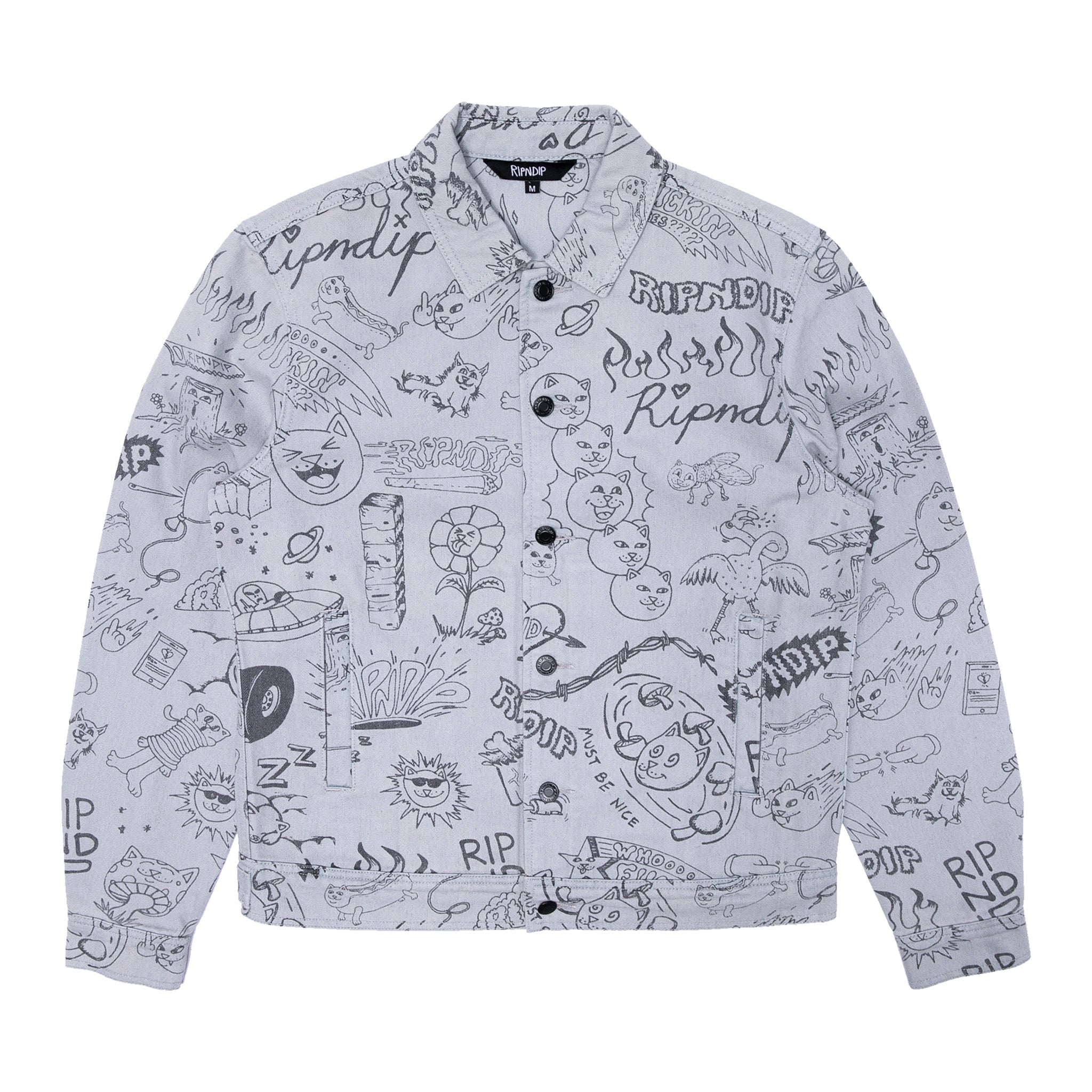  Sharpie Denim Jacket (Light Denim Wash)、mySite、merchandisen