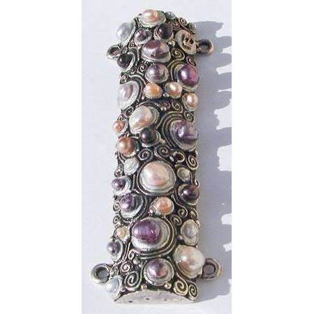 Michal Golan Pastel Pearl Mezuzah、mySite、topwebapps