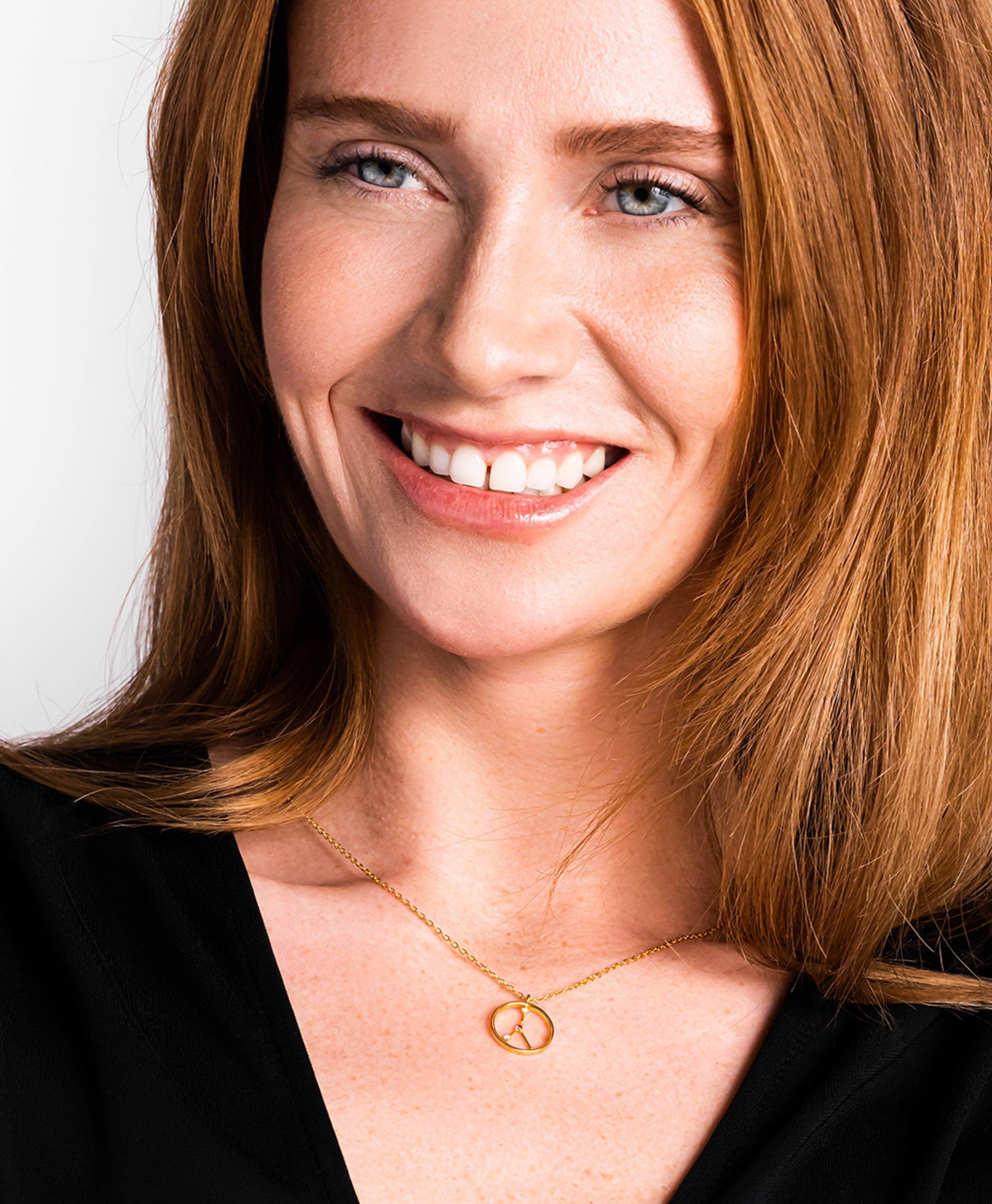  Zodiac Necklace Cancer 18ct Gold Plated