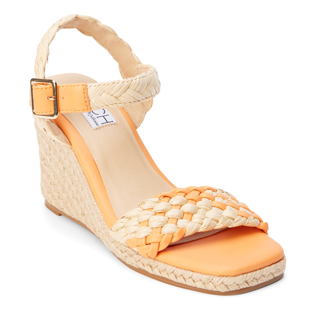 Getty Ankle Strap Espadrille Wedge Sandals、mySite、gtrtttuynbv