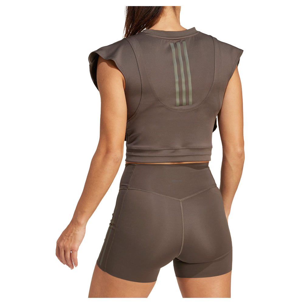 Power Boxy French Terry Crew Neck Athletic Tank Top、mySite、gtrtttuynbv