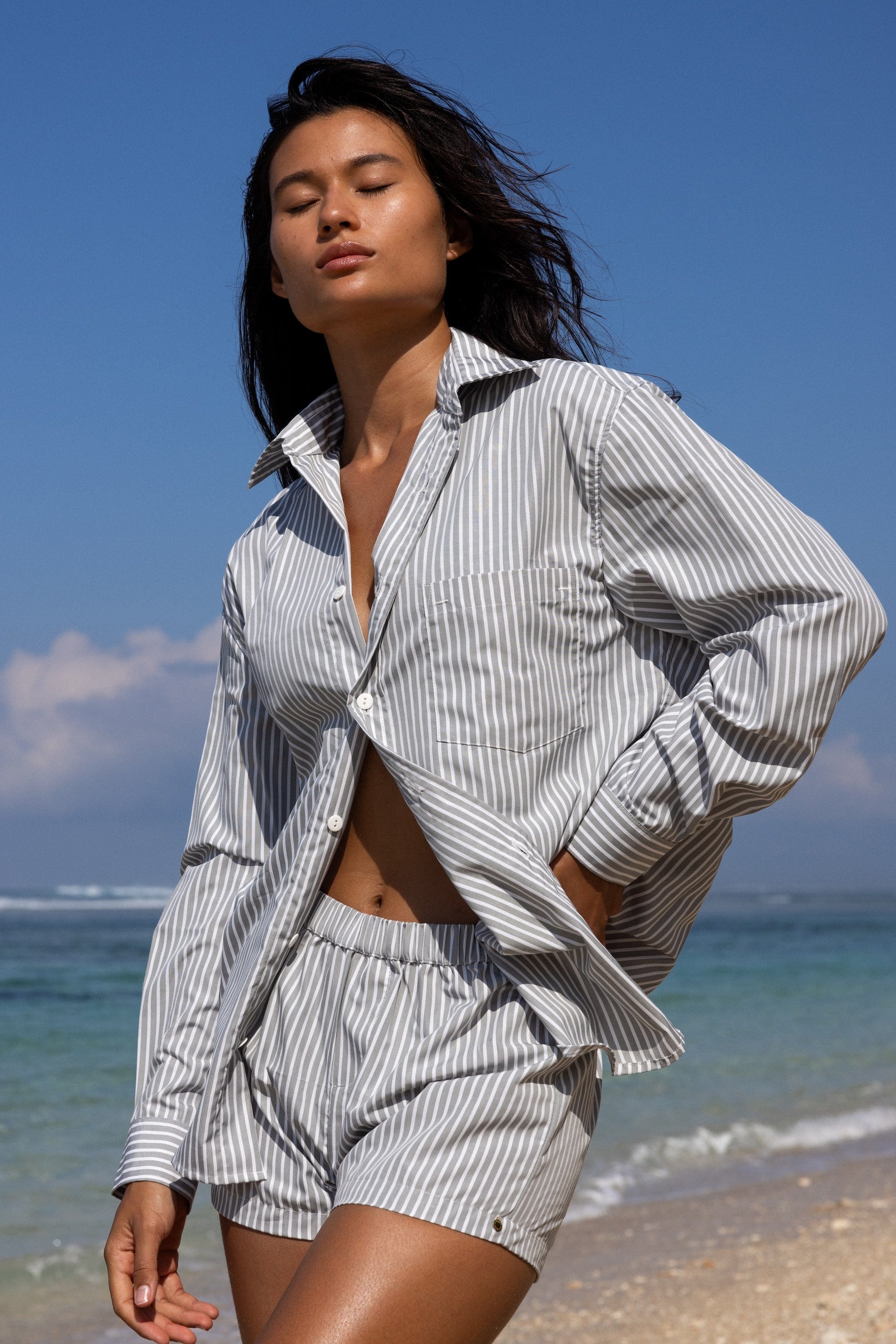 Striped Shirt Grey、mySite、bengalsvssteelers