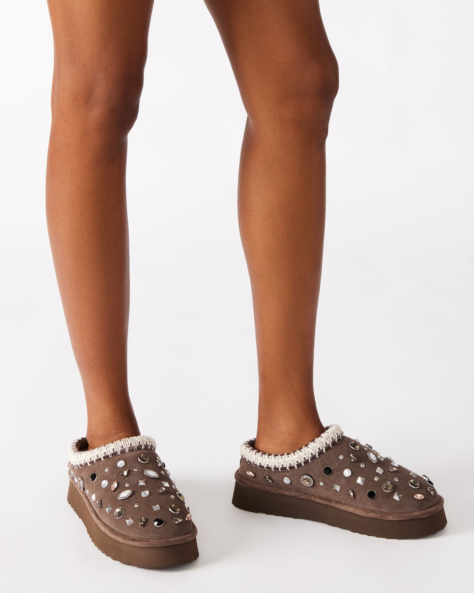 SELENA GREY SUEDE RHINESTONES、mySite、gtrtttuynbv