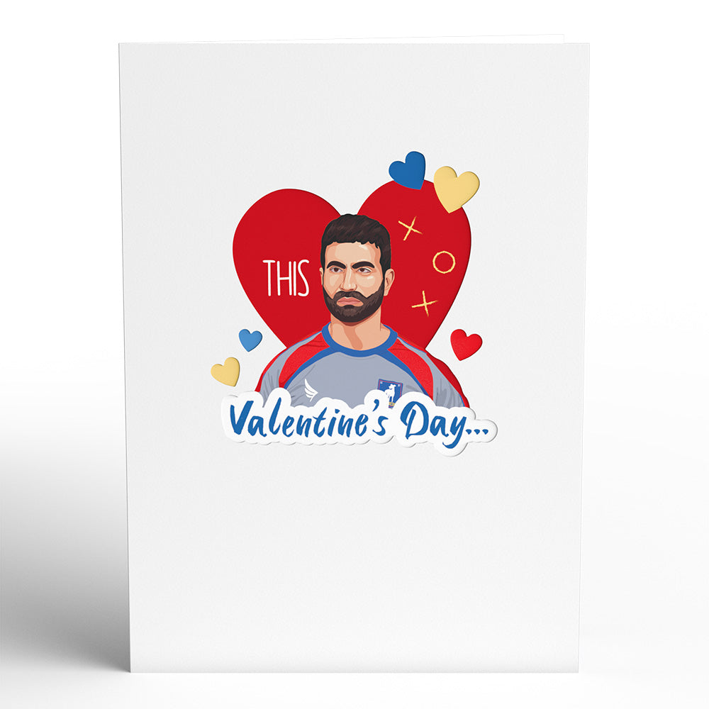 Ted Lasso Don't You Dare Settle For Fine Pop-Up Card、mySite、solidvoid