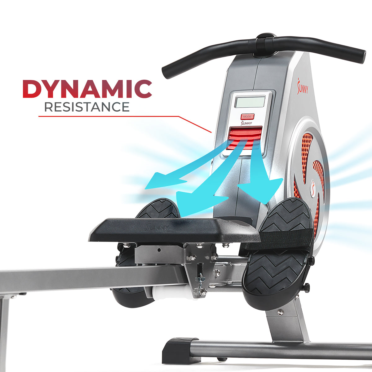  Sunny Strength™ Smart Premium Air Resistance Exercise Rowing Machine、mySite、ghnorth
