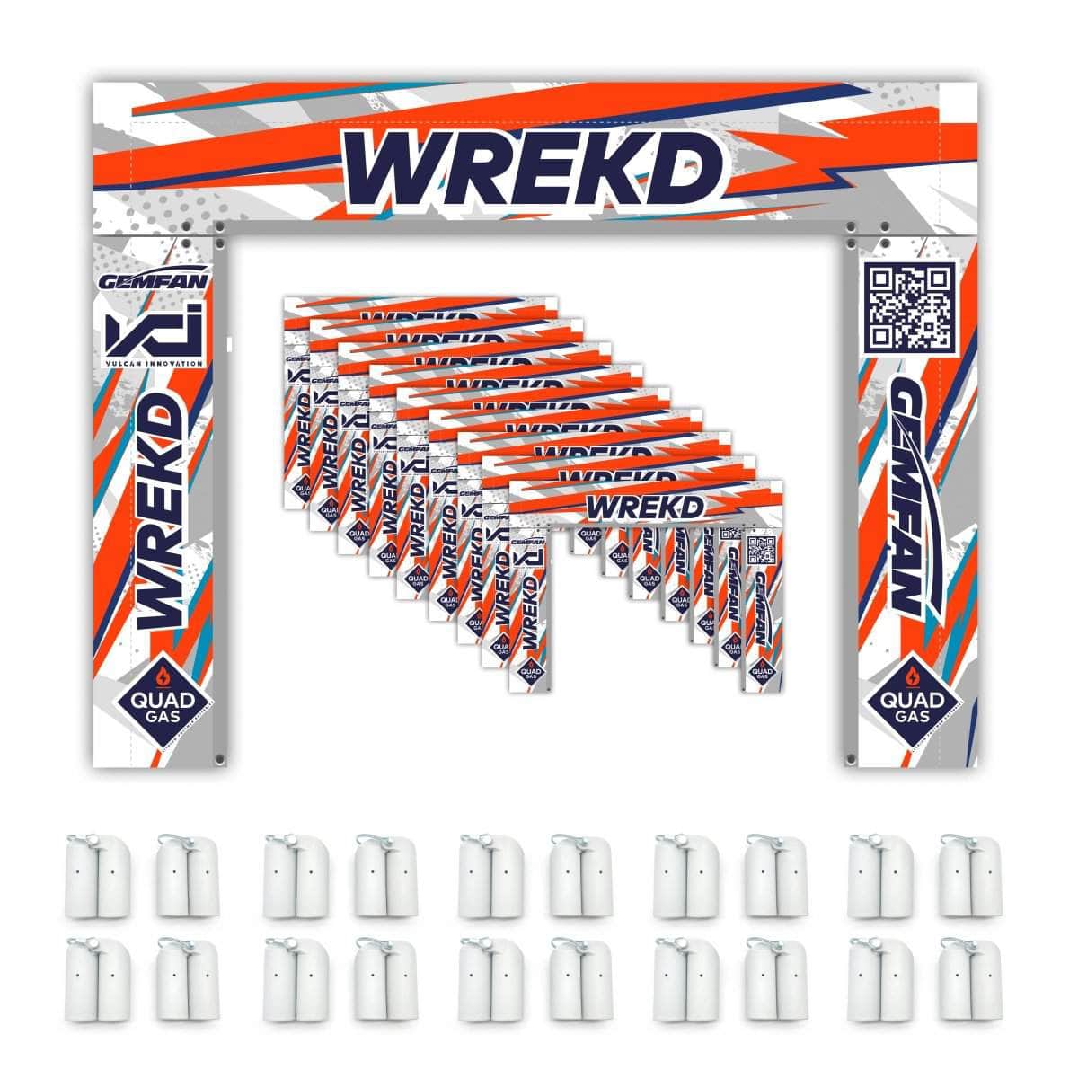  Chapter Gate Sponsorship Package w/ 7' x 6' Opening (10 gates, 10 hinge sets, no pvc)、mySite、merchandisen