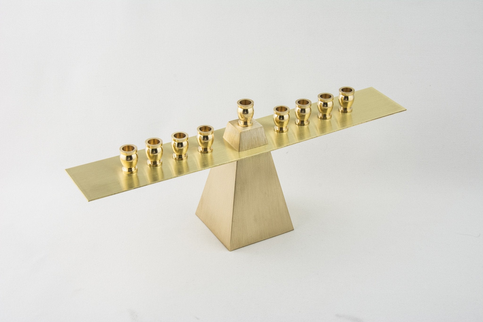 Brass Floating Menorah by Joy Stember、mySite、topwebapps