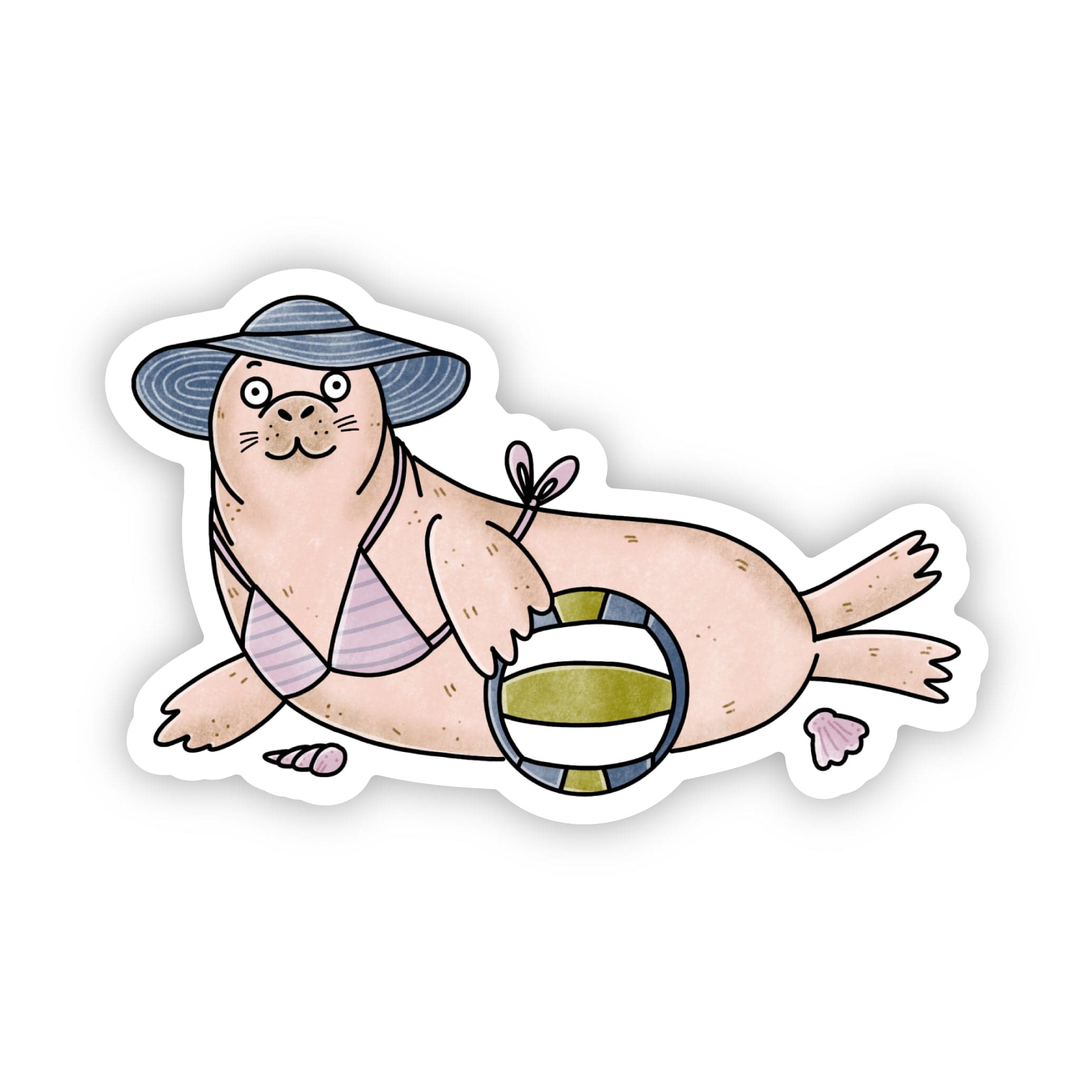  Rhode Island Harbor Seal Sticker、mySite、ghnorth