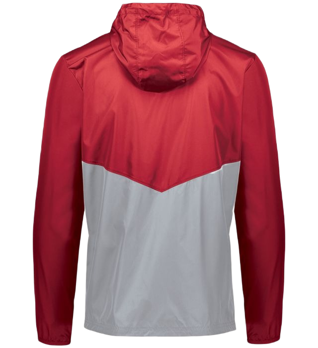 Holloway Youth Pack Pullover - Scarlet/Athletic Grey、mySite、noshort